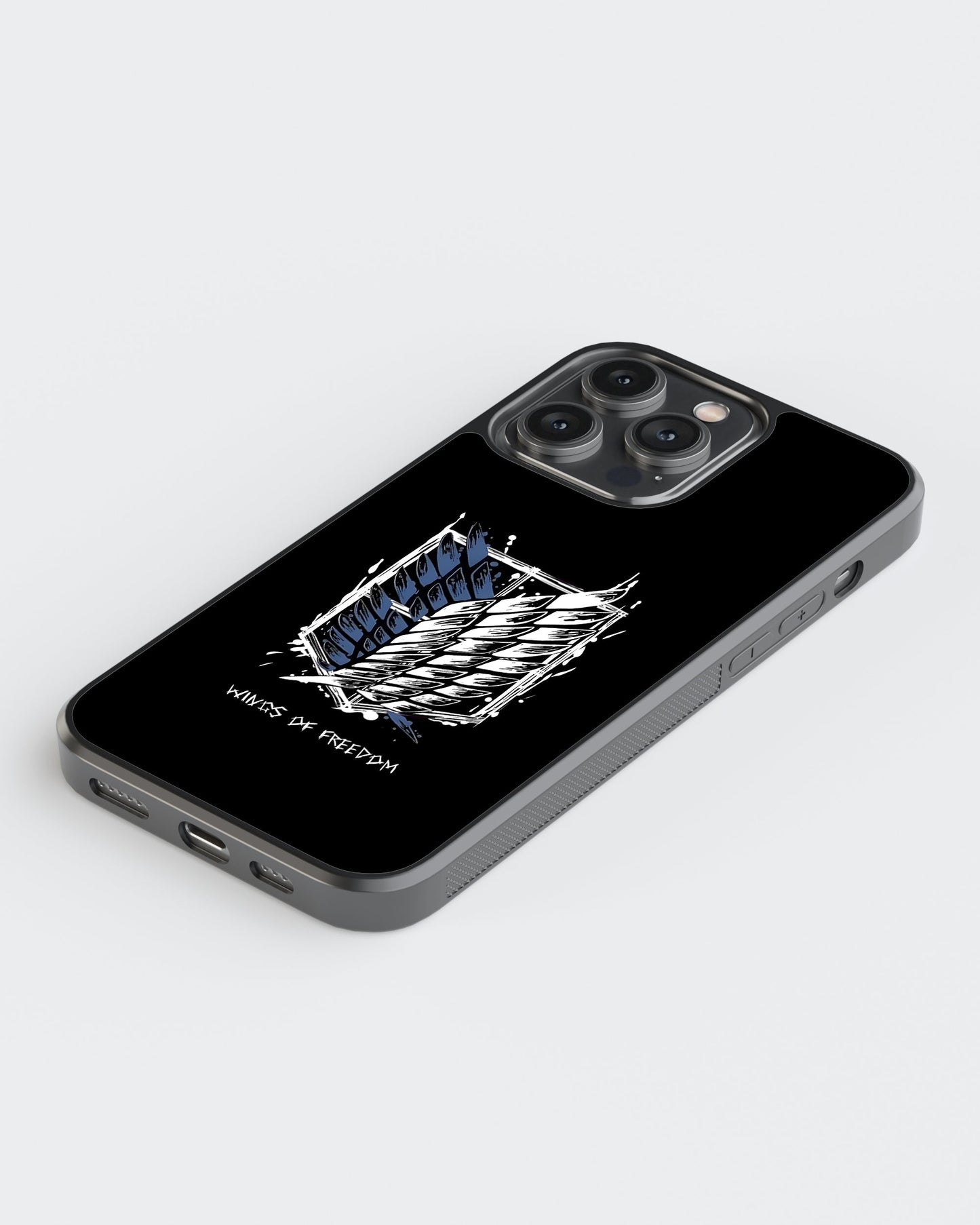 Attack On Titan Glass Mobile Case