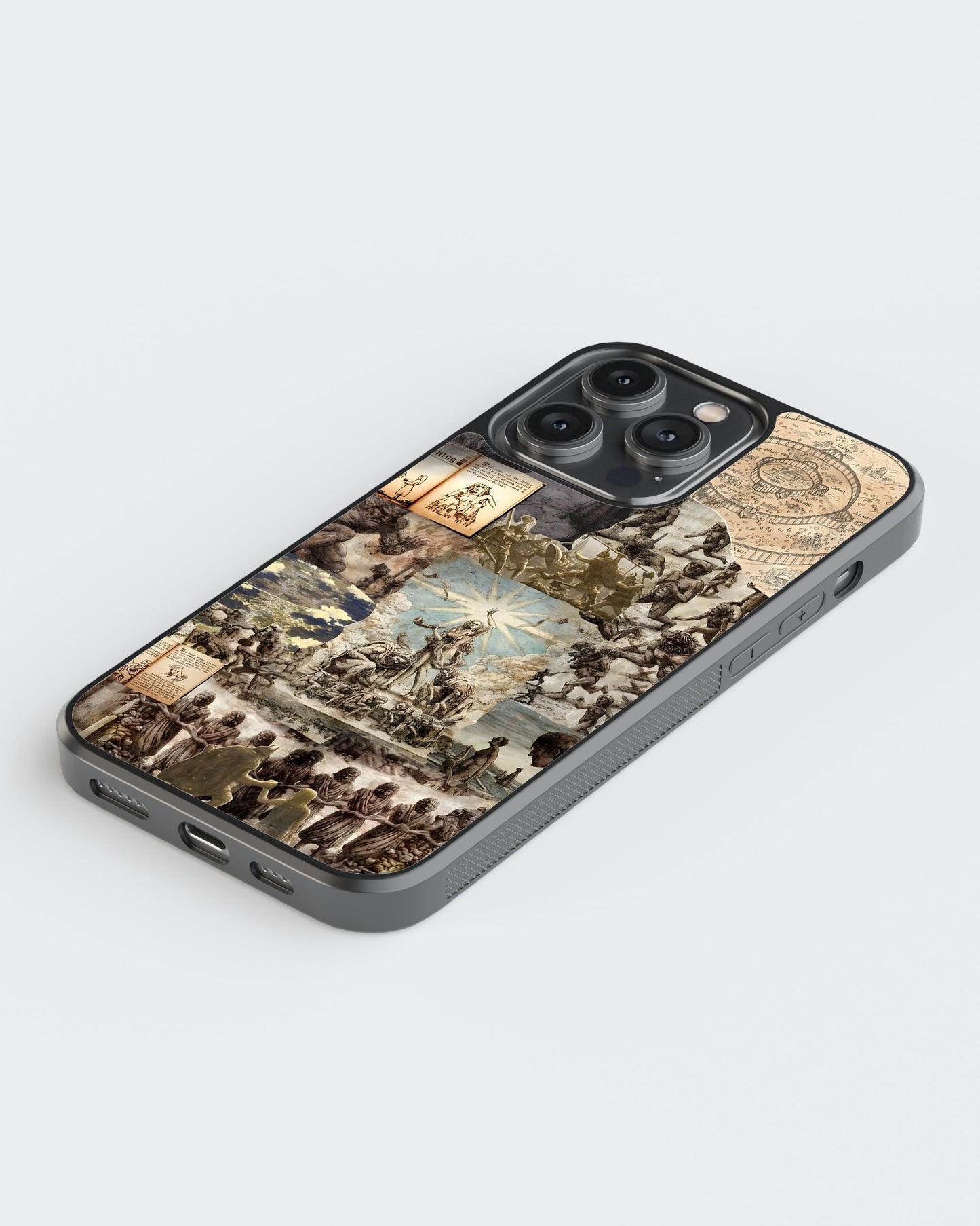 Attack On Titan Glass Mobile Case