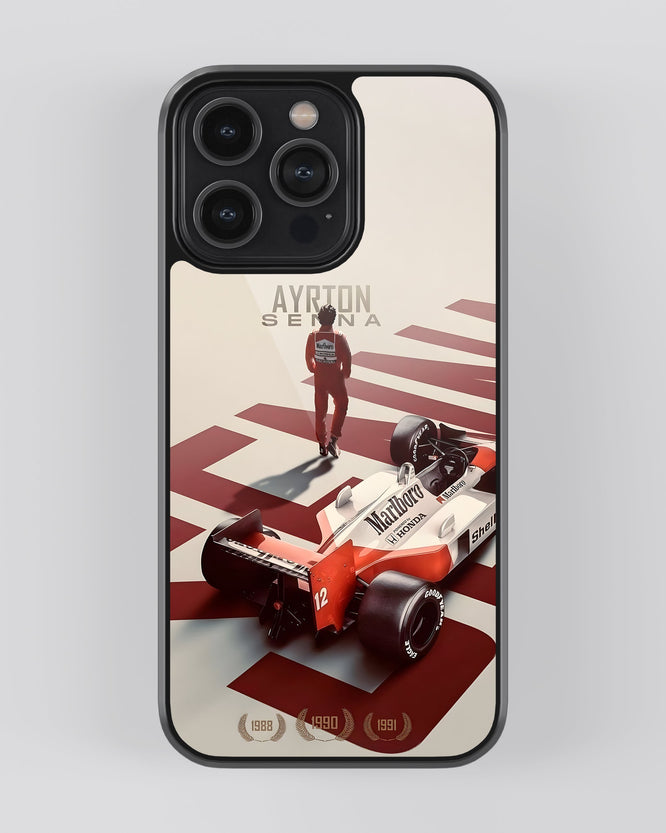 Formula 1 Mobile Cover (Ayrton Senna)