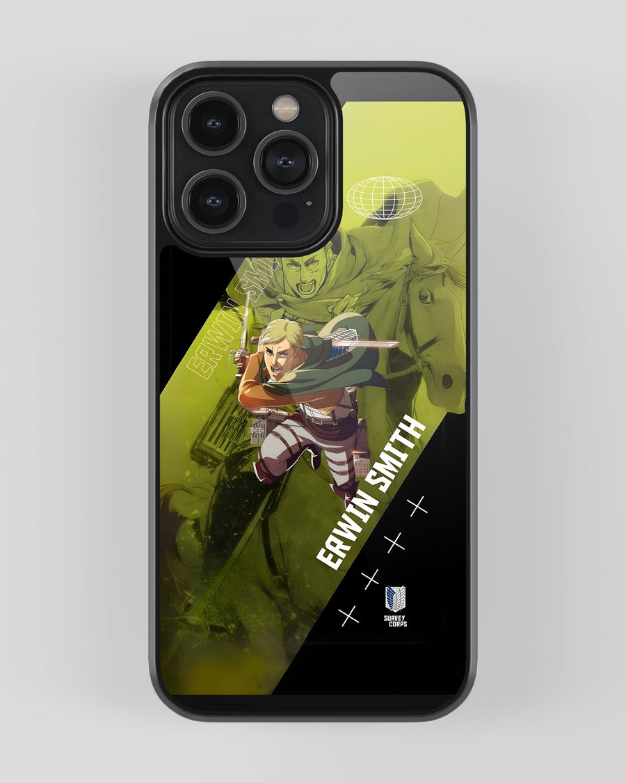 Attack On Titan Glass Mobile Cover