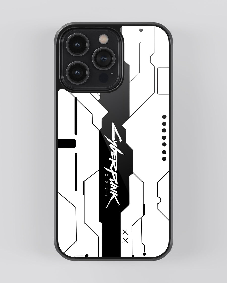 Cyberpunk Glass Mobile Cover