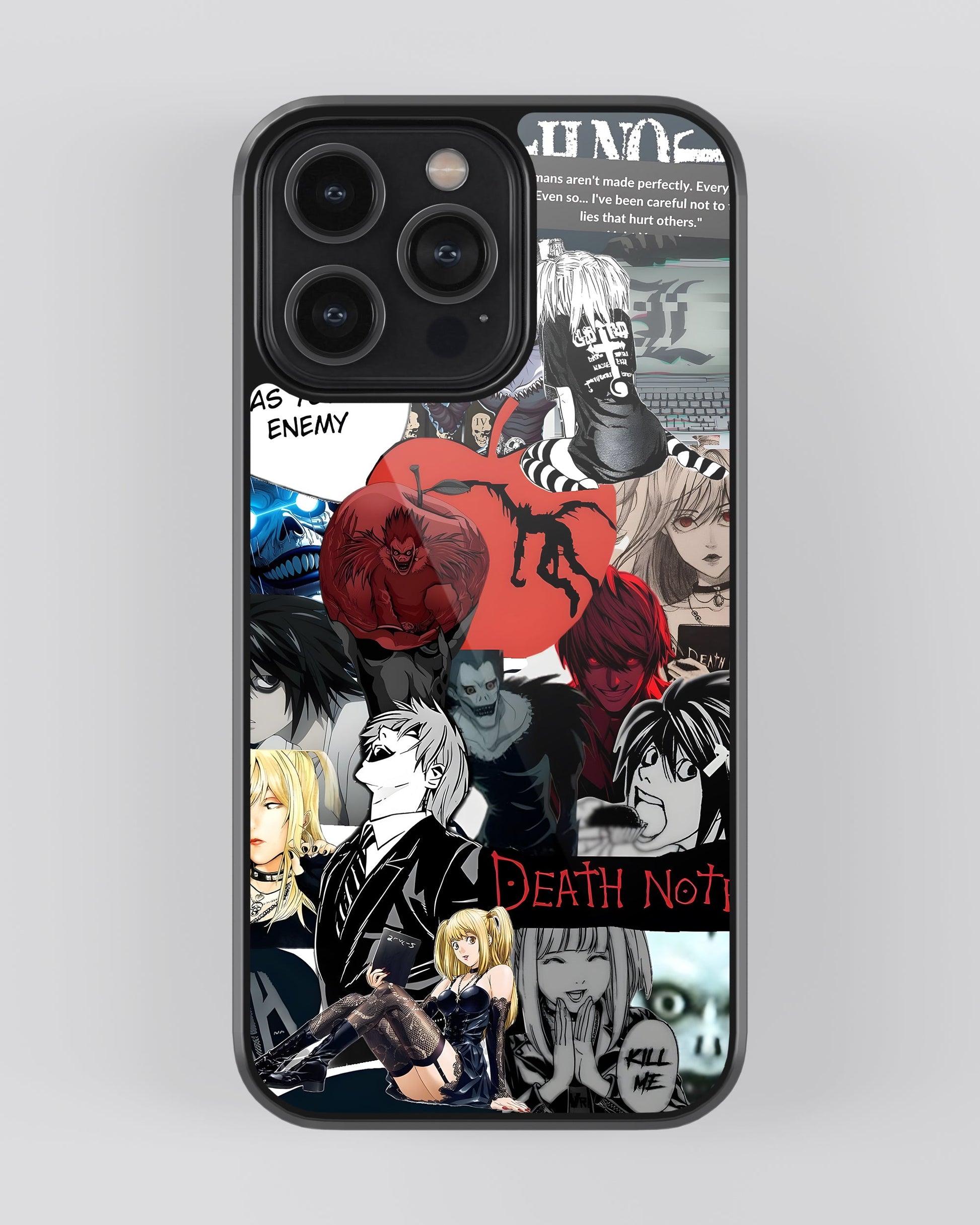 Death Note Glass Mobile Cover