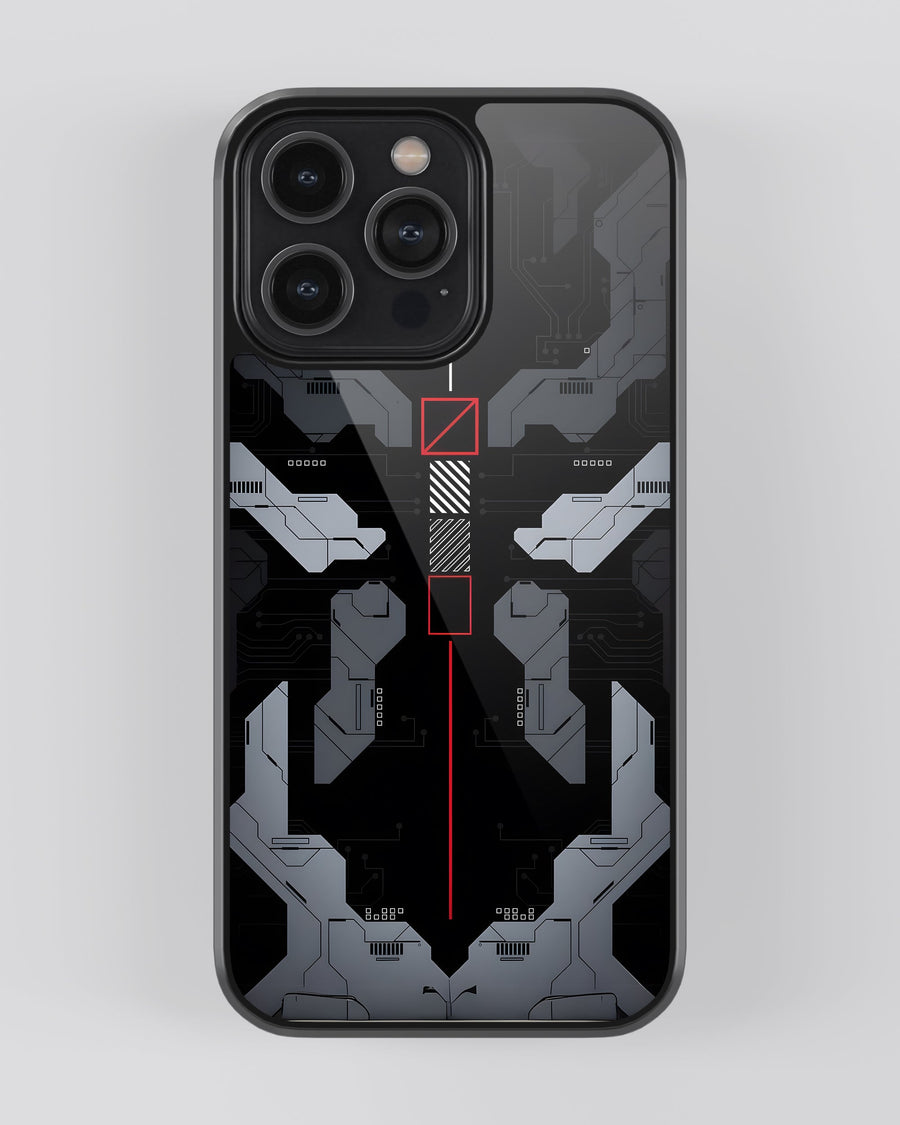 Cyberpunk Glass Mobile Cover