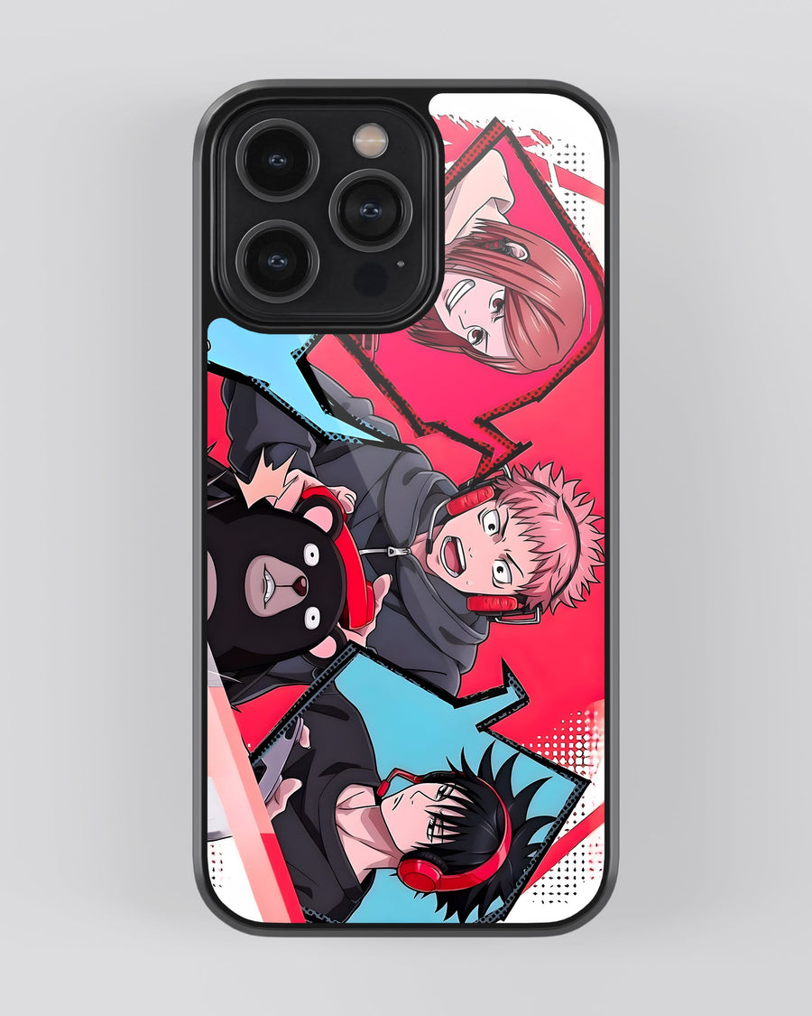 Jujutsu Kaisen Glass Mobile Cover