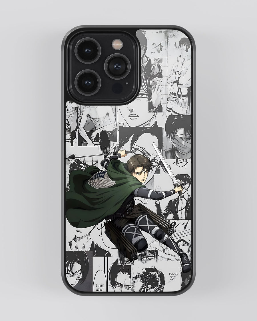 Attack On Titan Glass Mobile Cover