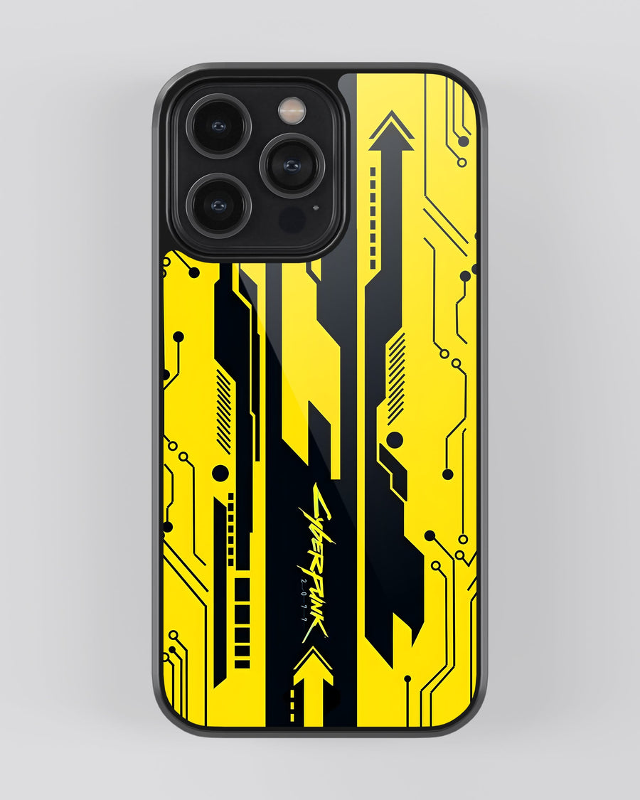 Cyberpunk Glass Mobile Cover