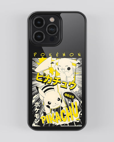 Cartoon Mobile Cover (Pikachu Thunder)