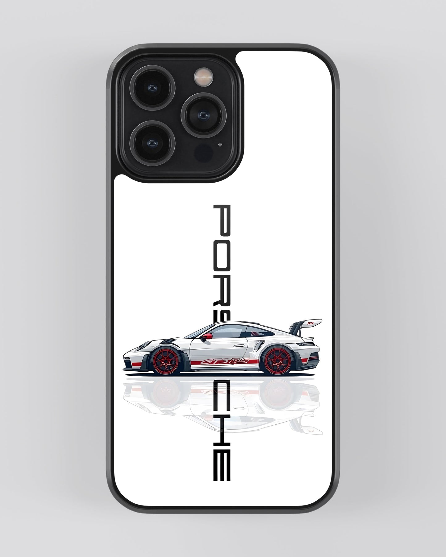 Sports Car Glass Mobile Cover