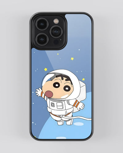 Cartoon Mobile Cover (Space Shinchan)