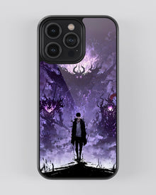 Solo Leveling Glass Mobile Cover