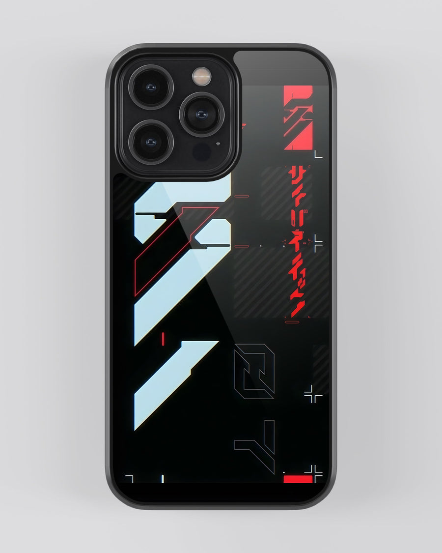 Cyberpunk Glass Mobile Cover