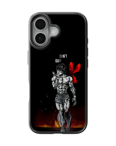 Baki Mobile Cover (Baki Dont Quit)