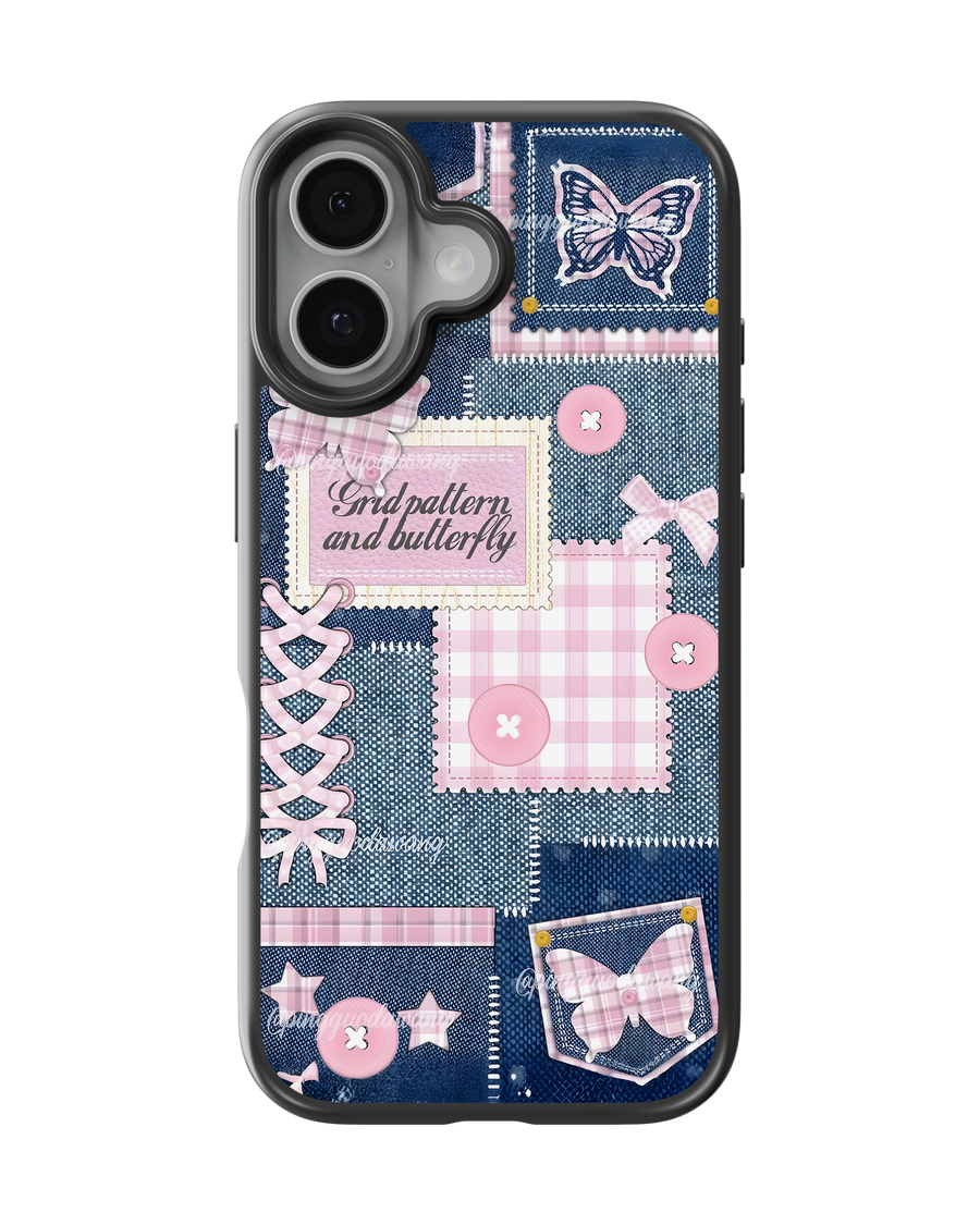 Girls Aesthetic Impact Case (ButterFly)
