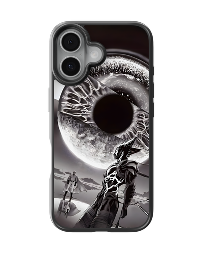 One Punch Man Mobile Cover (Cosmic Garou vs Saitama)