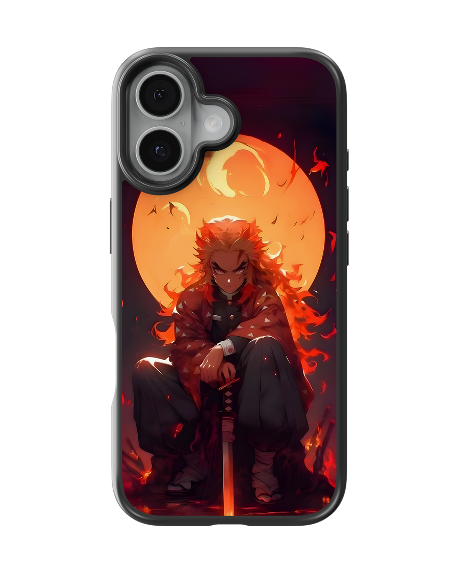 Demon Slayer Impact Case (Fire Hashira Rengoku)