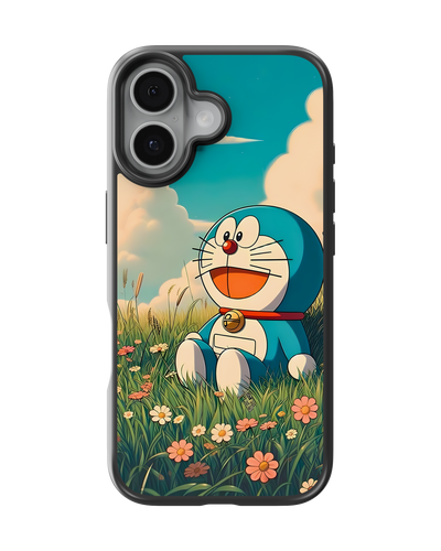 Cartoon Mobile Cover (Happy Doreamon)