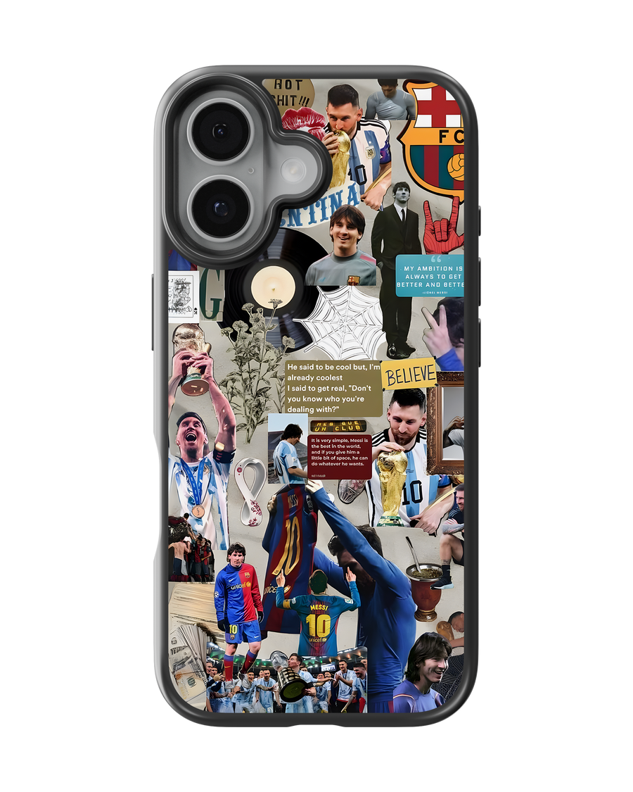 Football Mobile Cover (Lionel Messi)