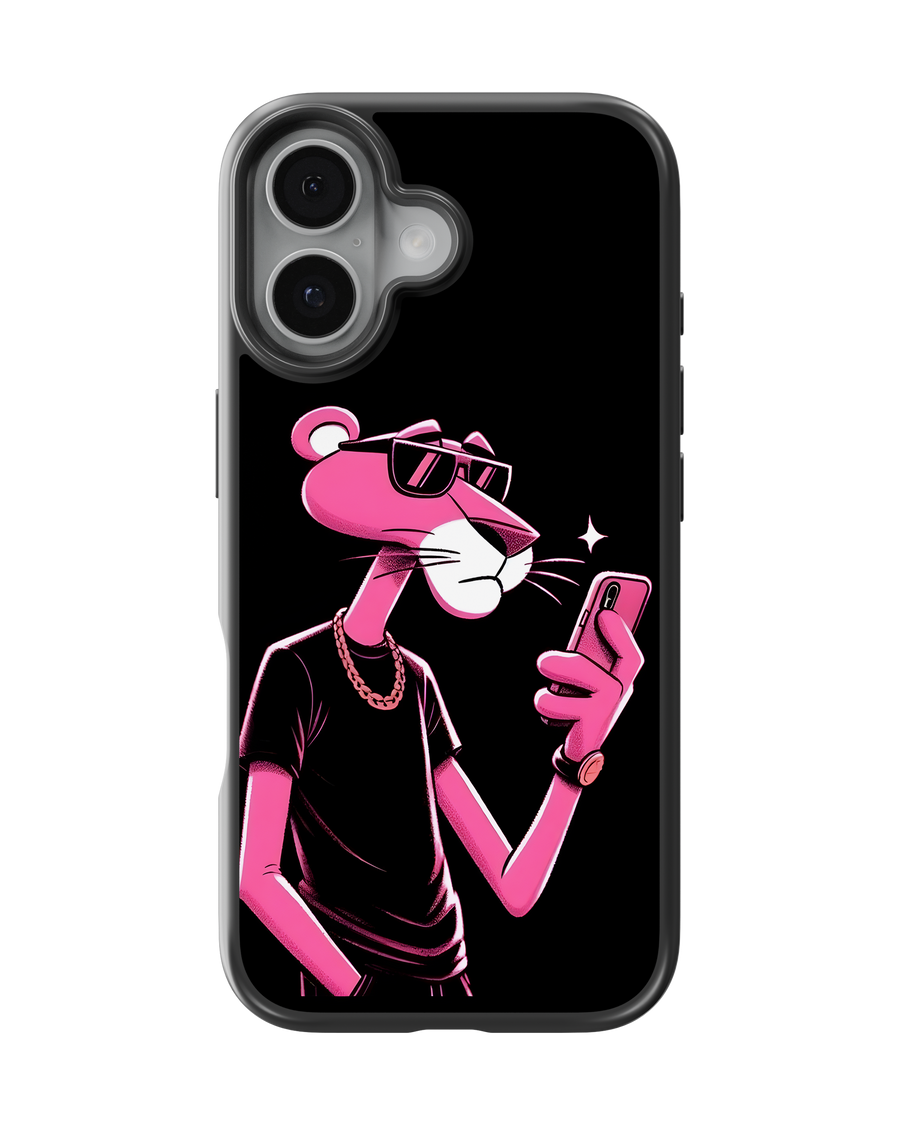 Cartoon Impact Case (Pink Panther Dark)