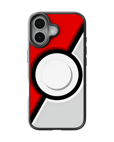 Cartoon Mobile Cover (Pokeball)
