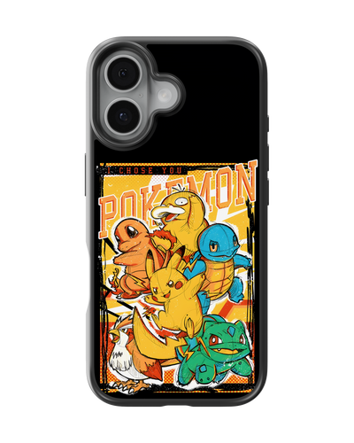 Cartoon Mobile Cover (Pokemon Starter Pack)