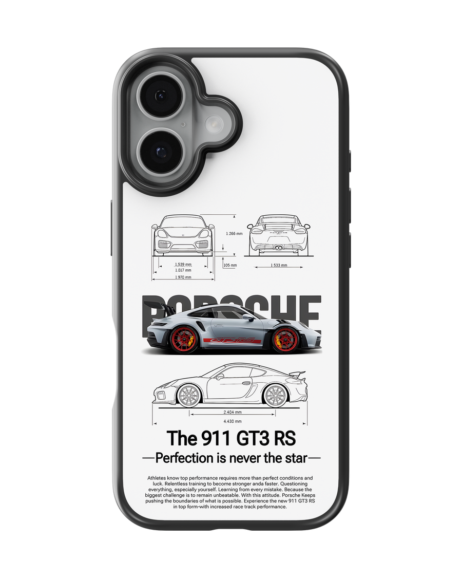 Sports Car Impact Case (Porsche The 911 GT3 RS)