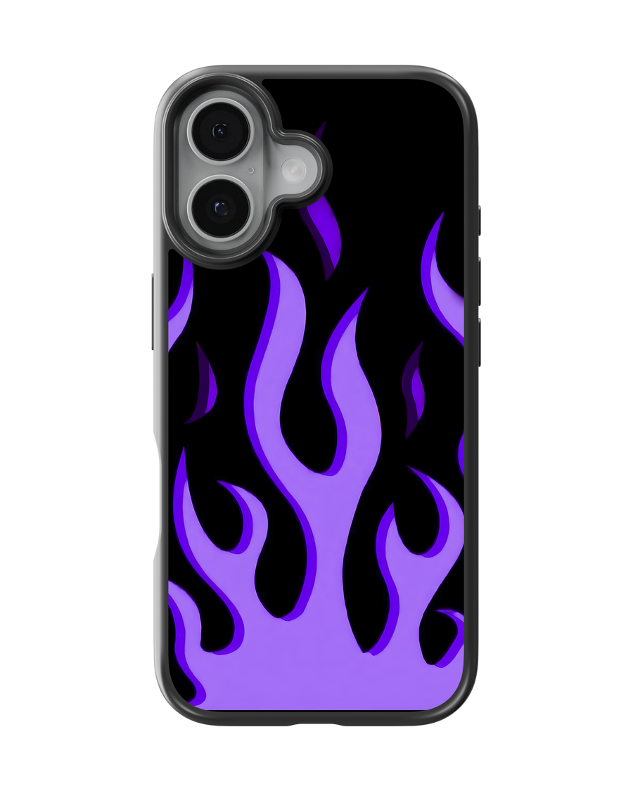 Y2K Impact Case (Purple Flame)