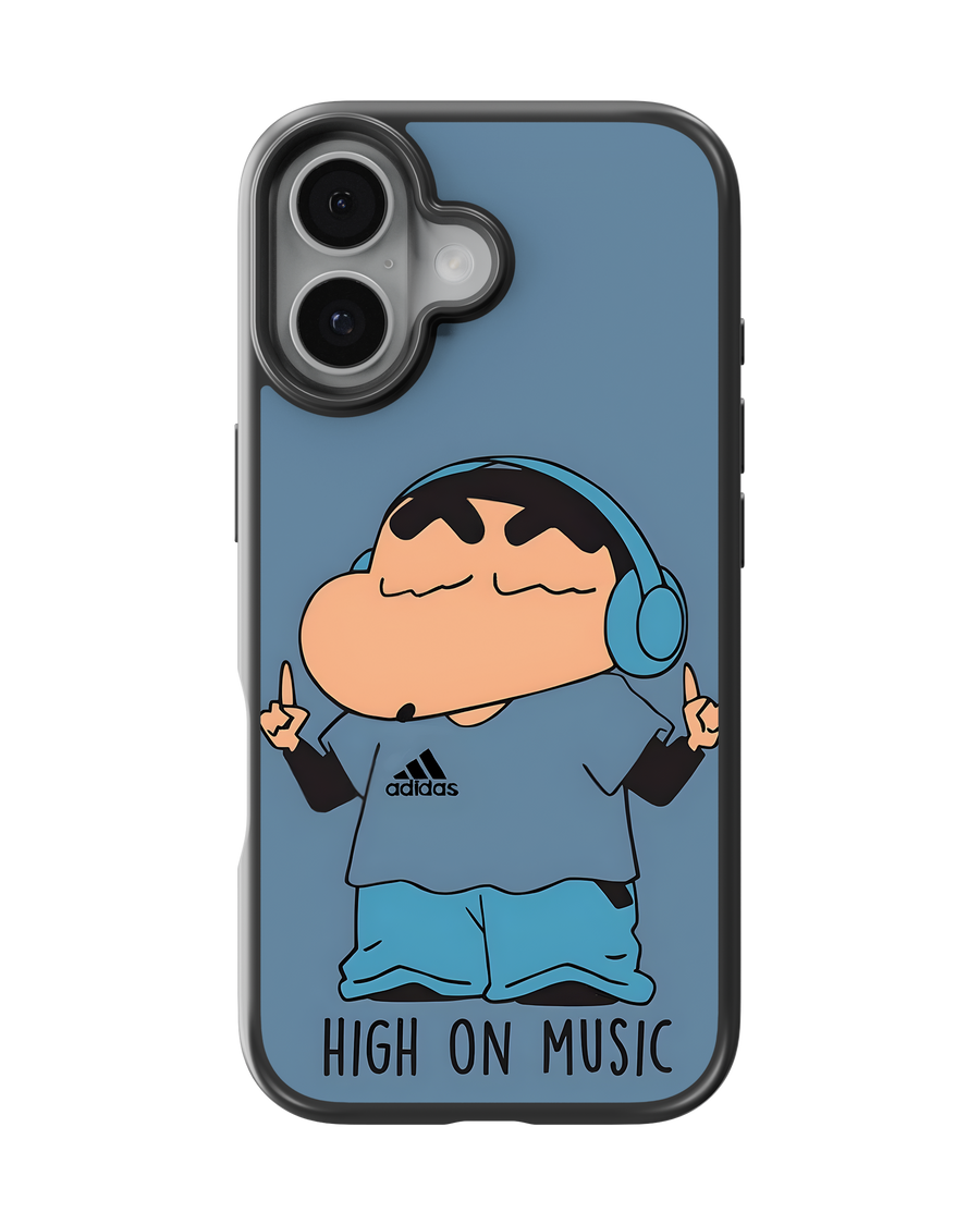 Cartoon Impact Case (Shinchan High on Music)