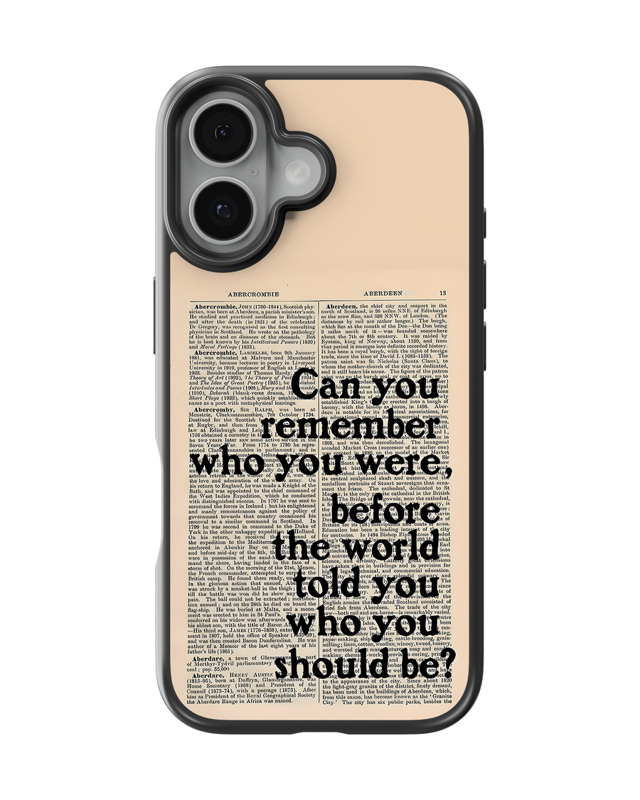Whispers On Papers Impact Case (Who you Were)