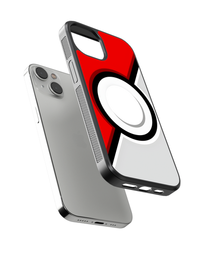 Cartoon Mobile Cover (Pokeball)