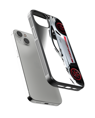 Sports Car Mobile Cover (White GT3 RS)