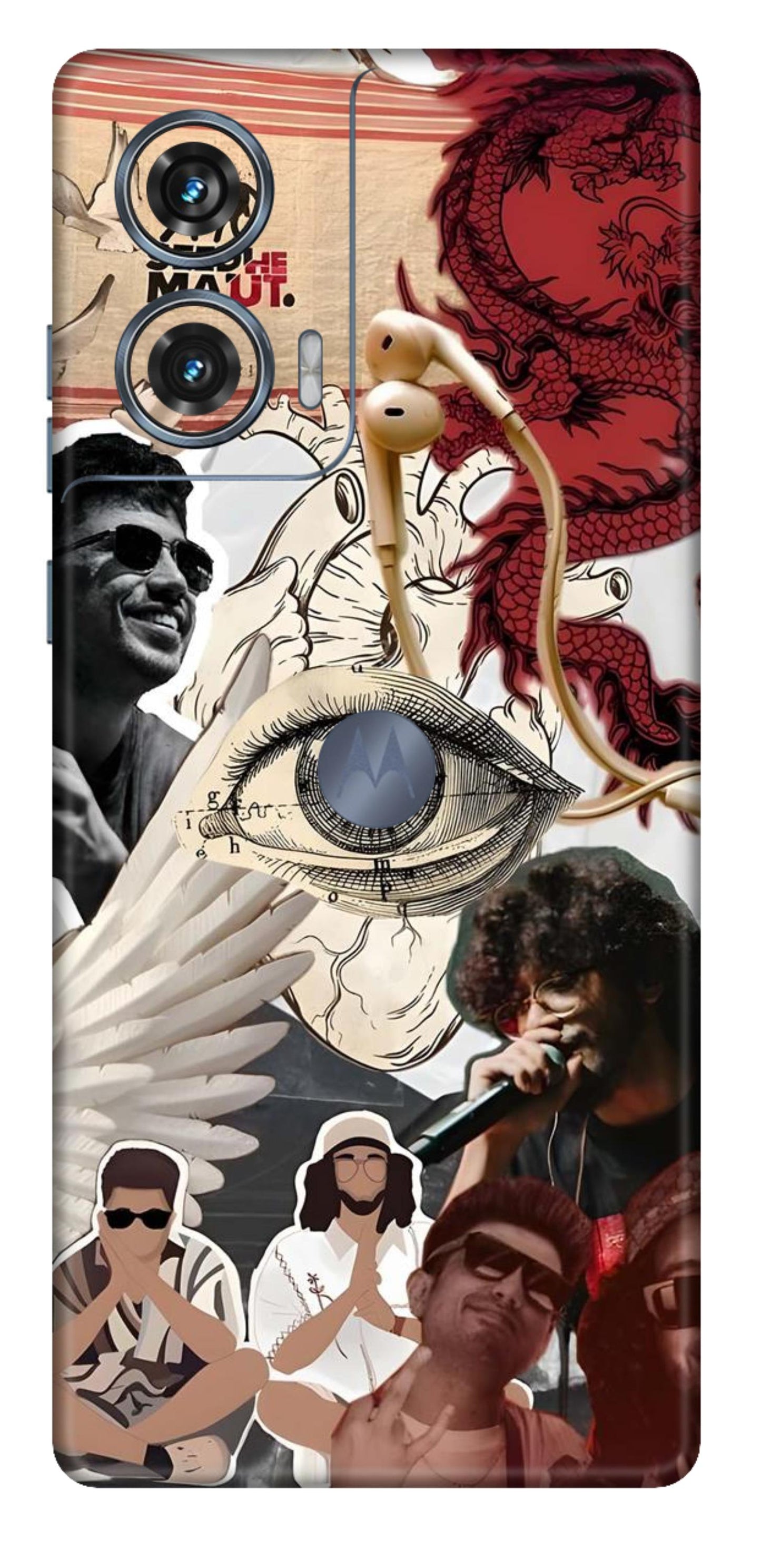 Moto Edge 50 Fusion 5G Skins and Wraps