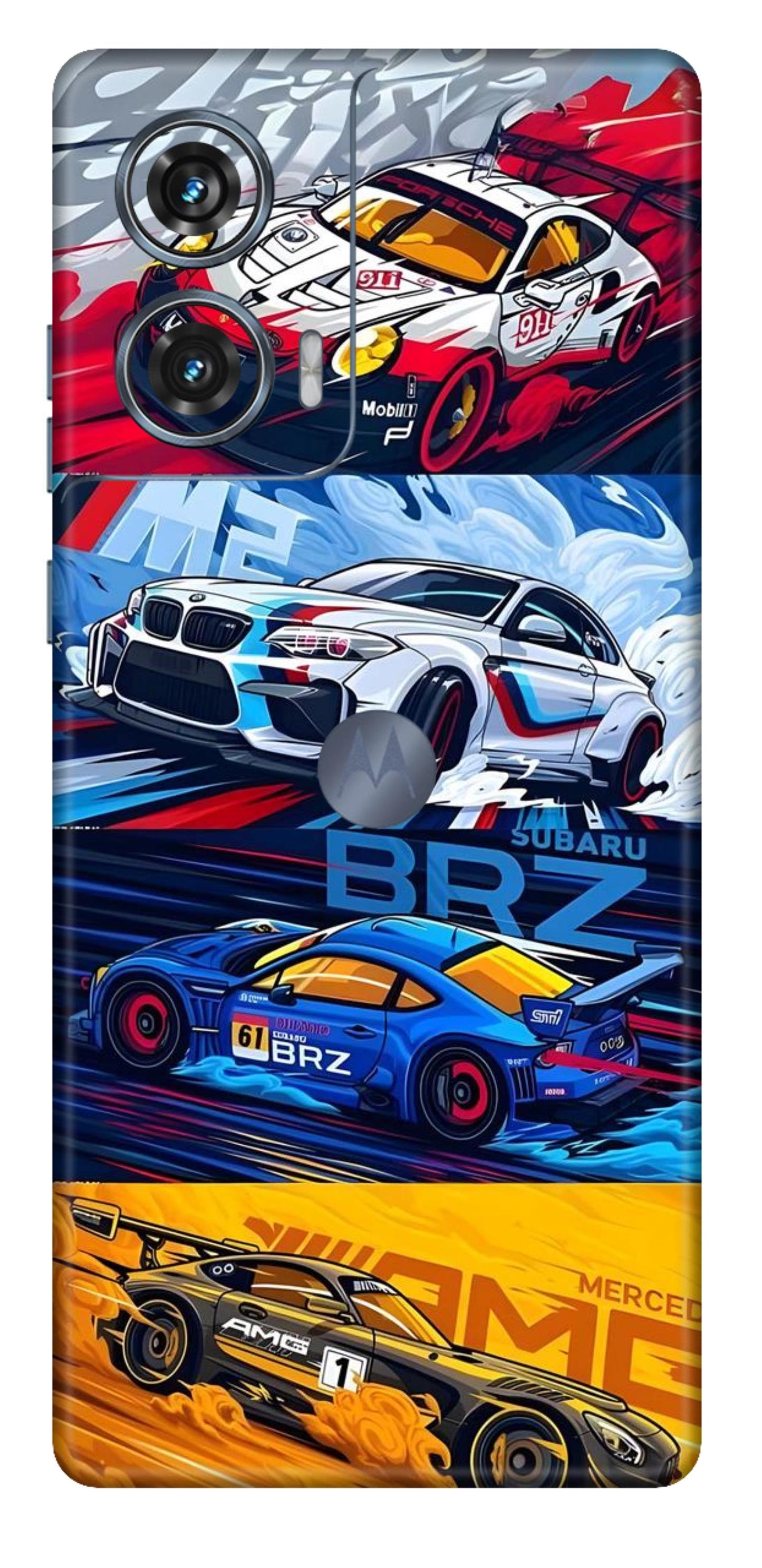 Moto Edge 50 Fusion 5G Skins and Wraps