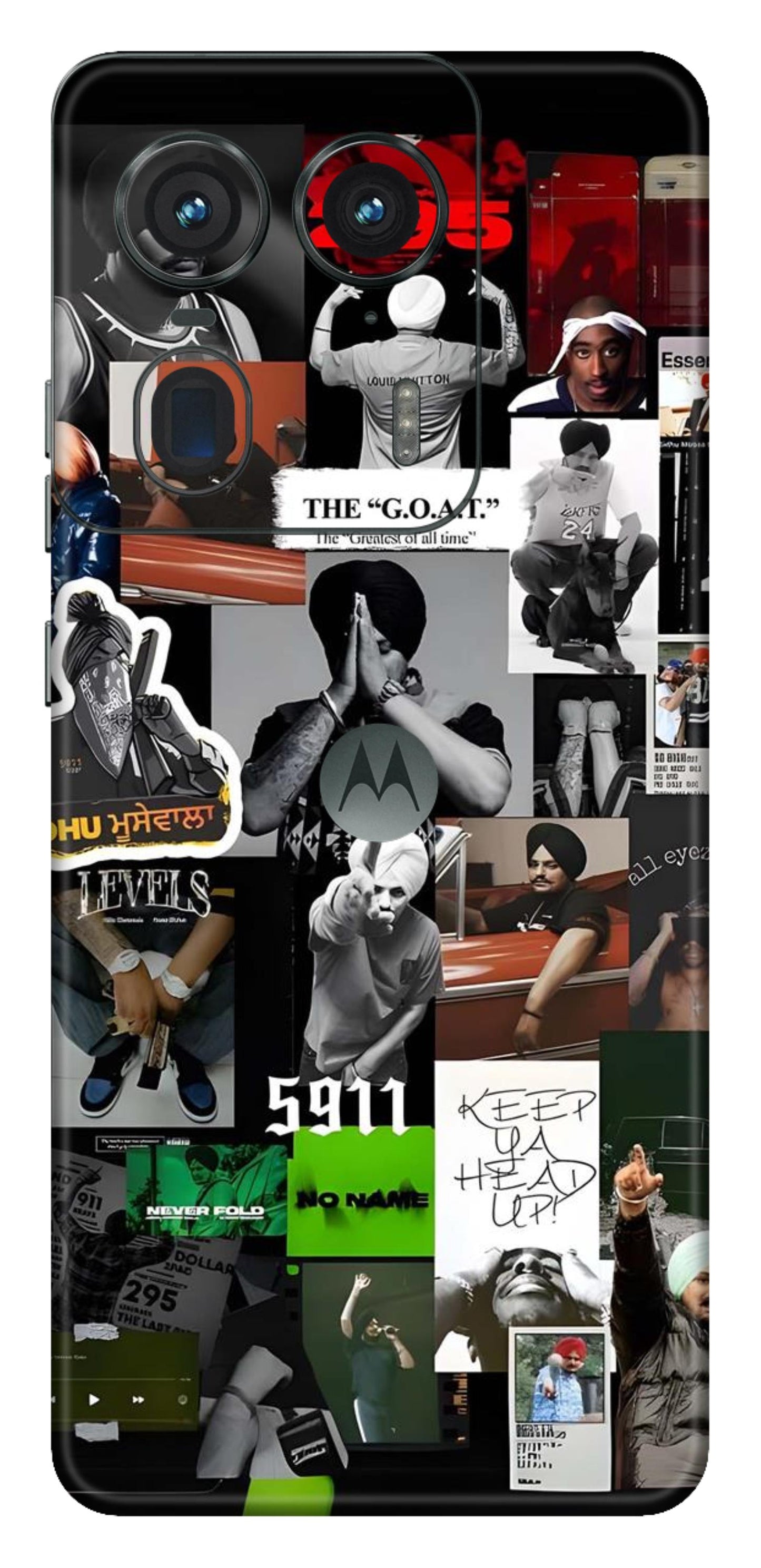 Moto Edge 50 Ultra 5G Skins and Wraps