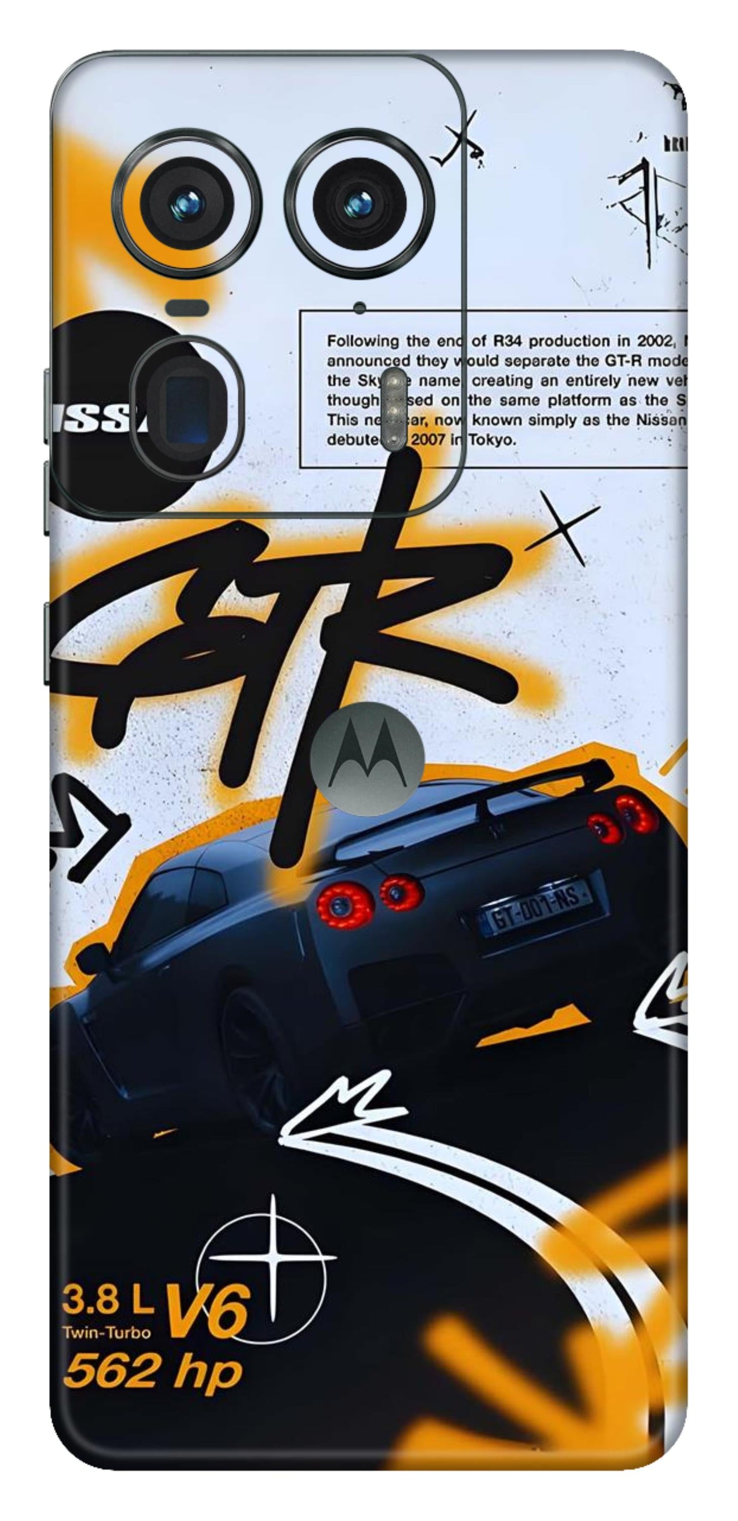 Moto Edge 50 Ultra 5G Skins and Wraps