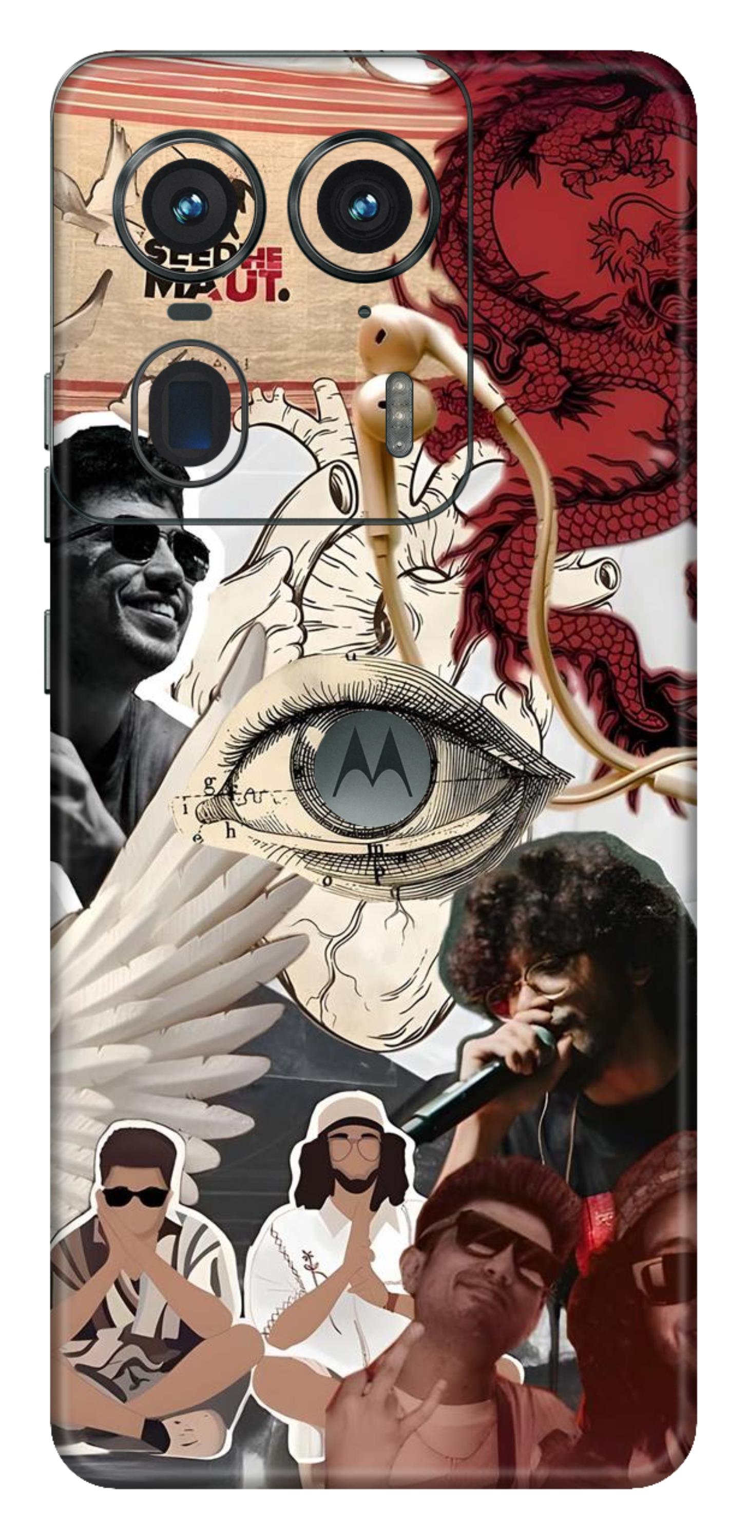 Moto Edge 50 Ultra 5G Skins and Wraps