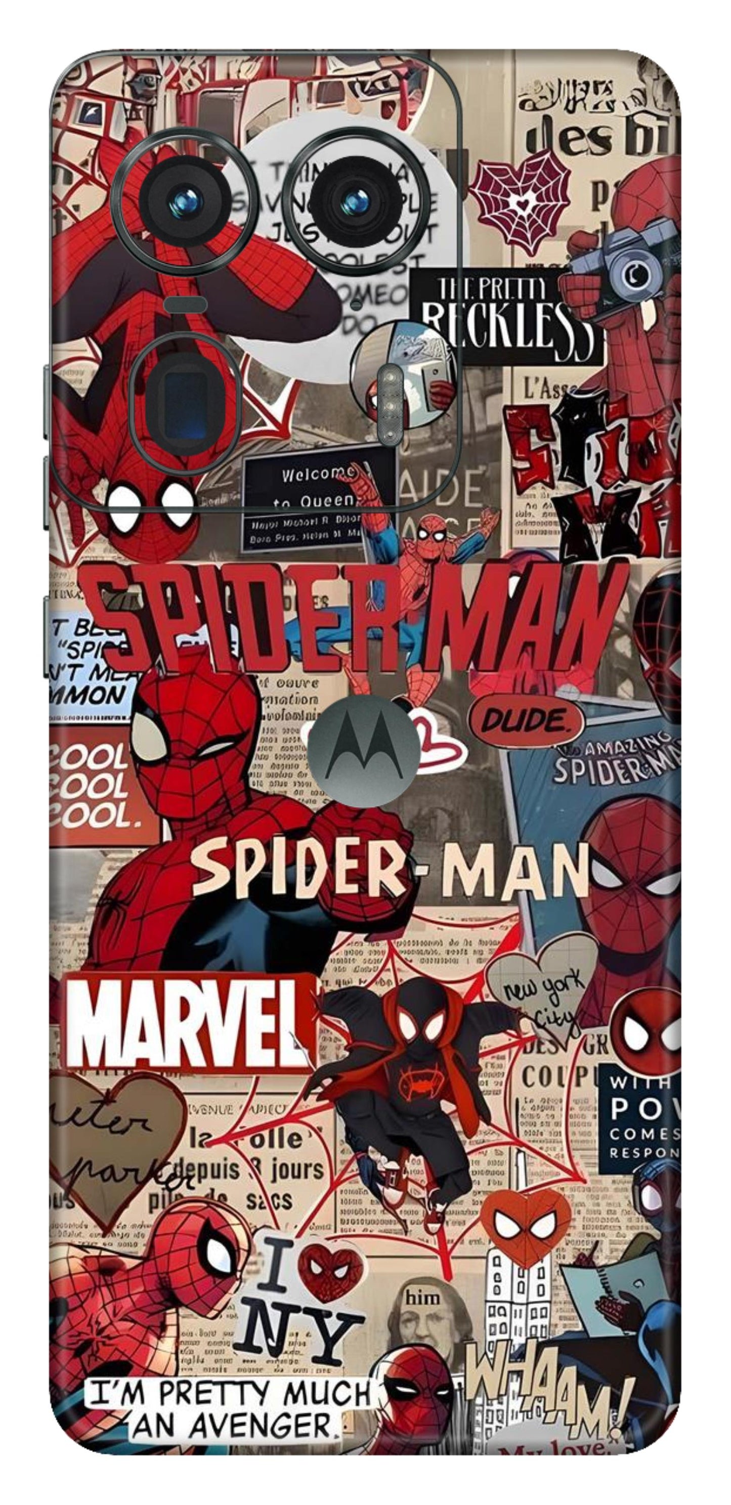 Moto Edge 50 Ultra 5G Skins and Wraps