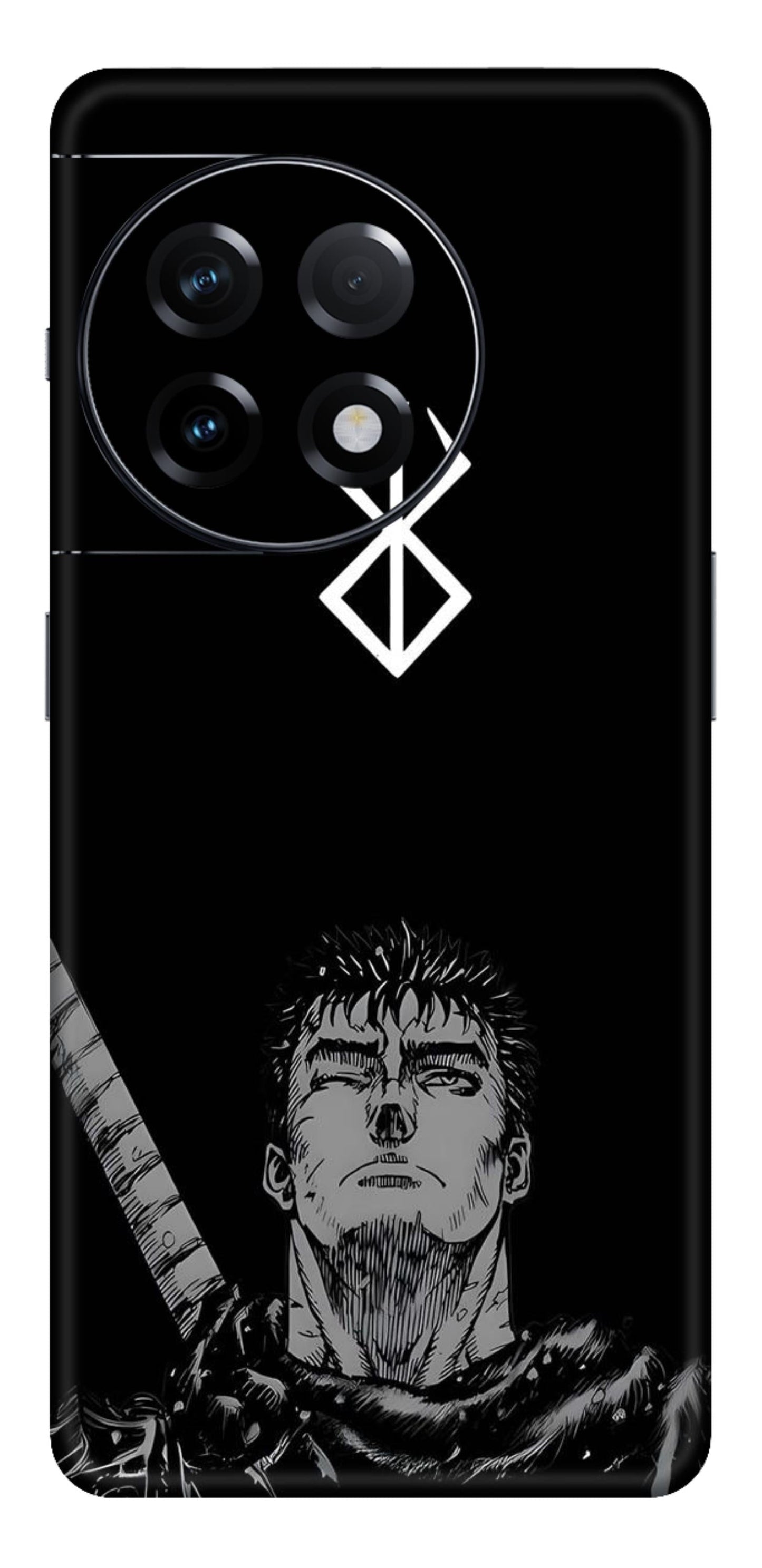 Berserk Mobile Skin (Berserk Symbol Black) - All Mobile Available
