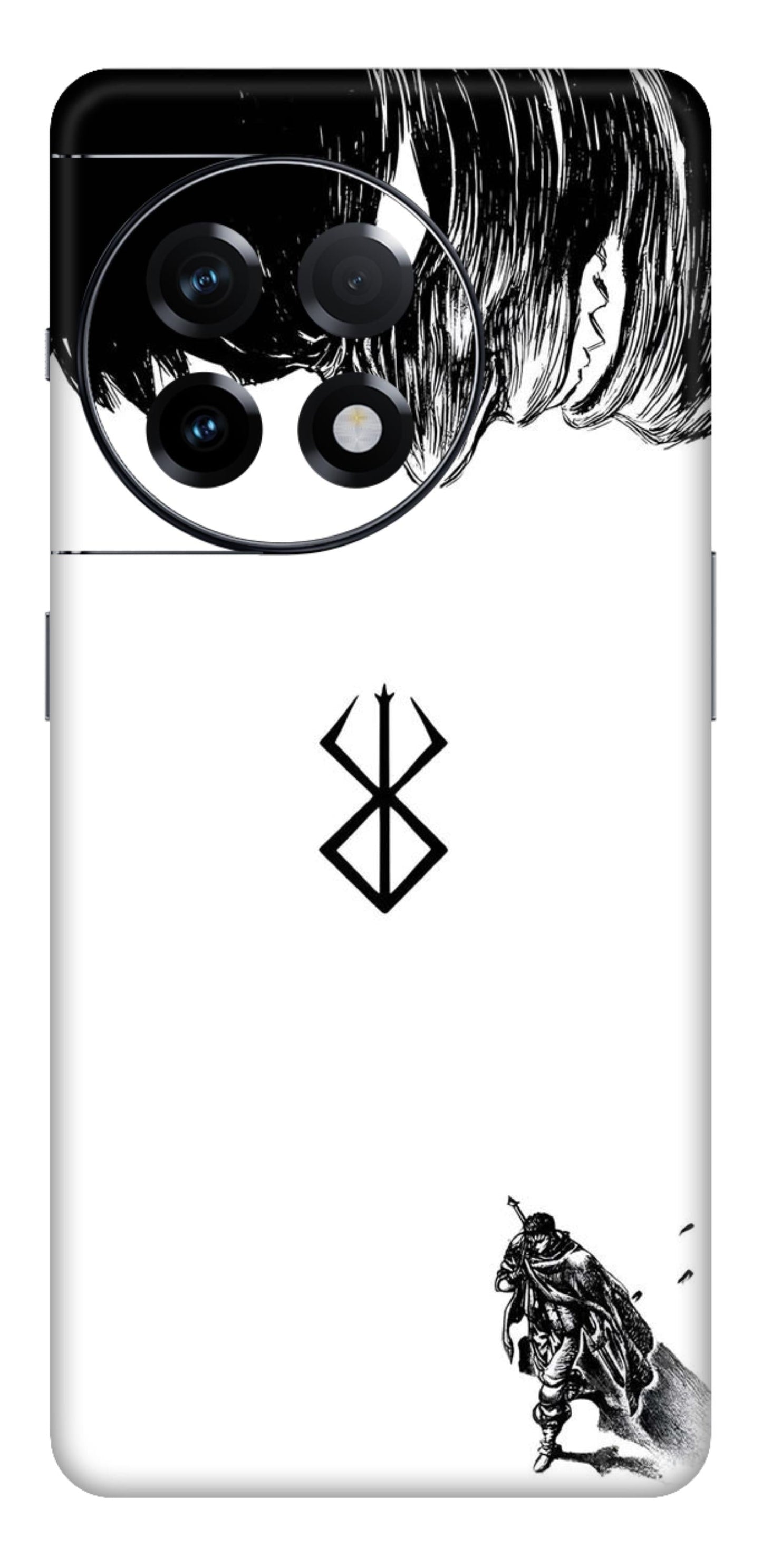Berserk Mobile Skin (Berserk Symbol White) - All Mobile Available