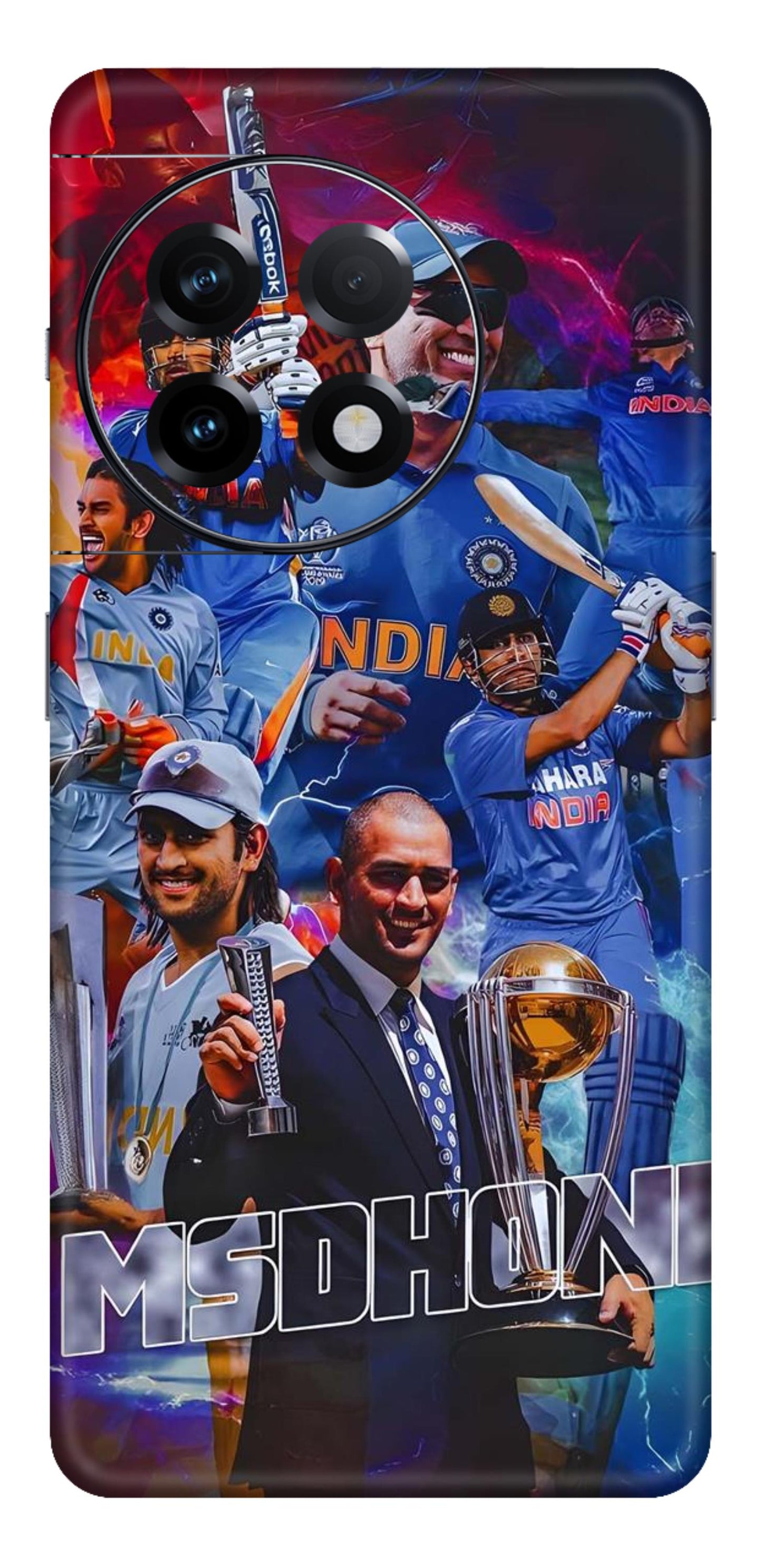 Cricket Mobile Skin (Best Captain Dhoni) - All Mobile Available