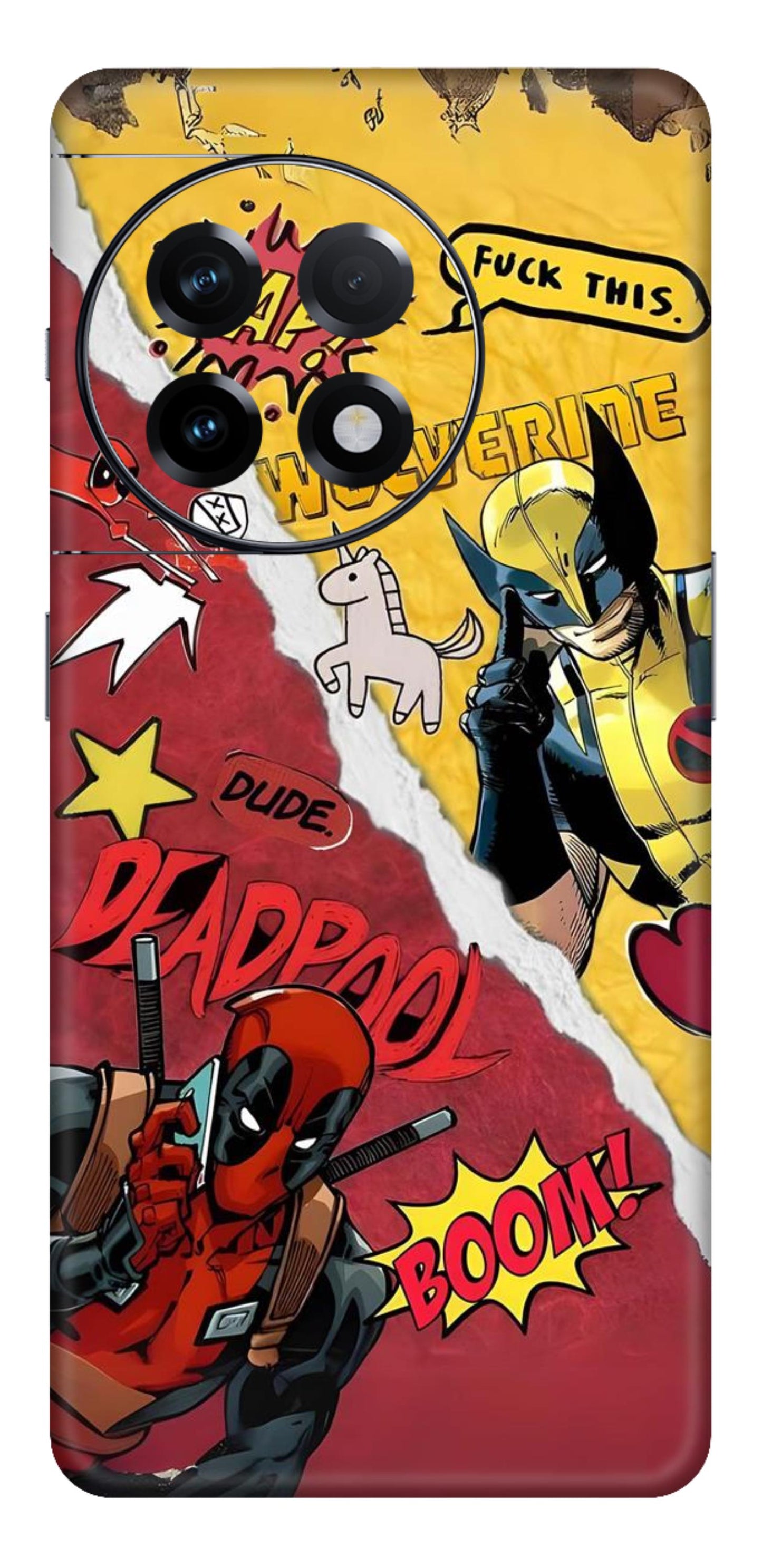 Marvel Mobile Skin (Deadpool Wolverine) - All Mobile Available