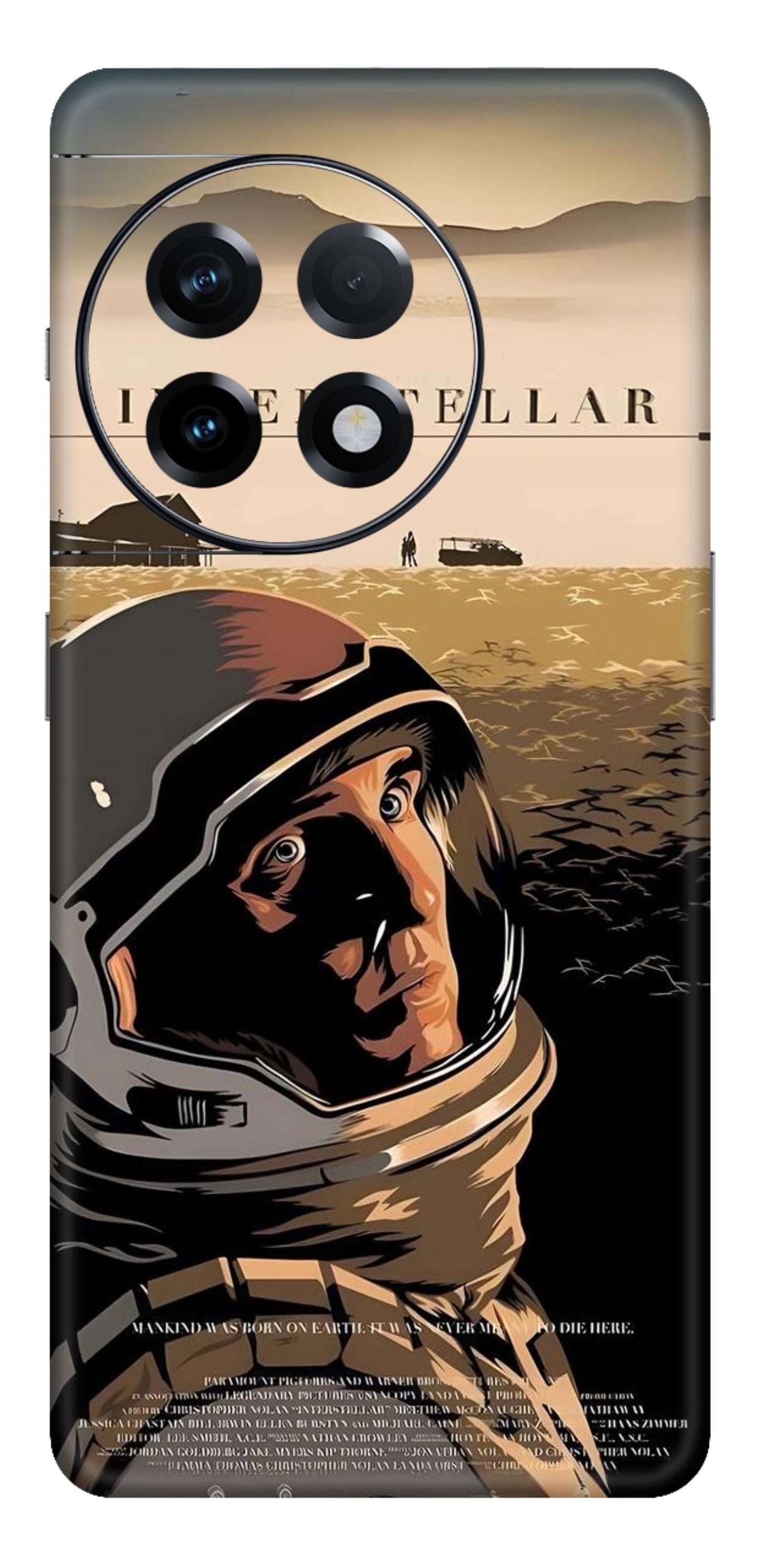 Movies Shows Mobile Skin (Interstellar Cooper) - All Mobile Available
