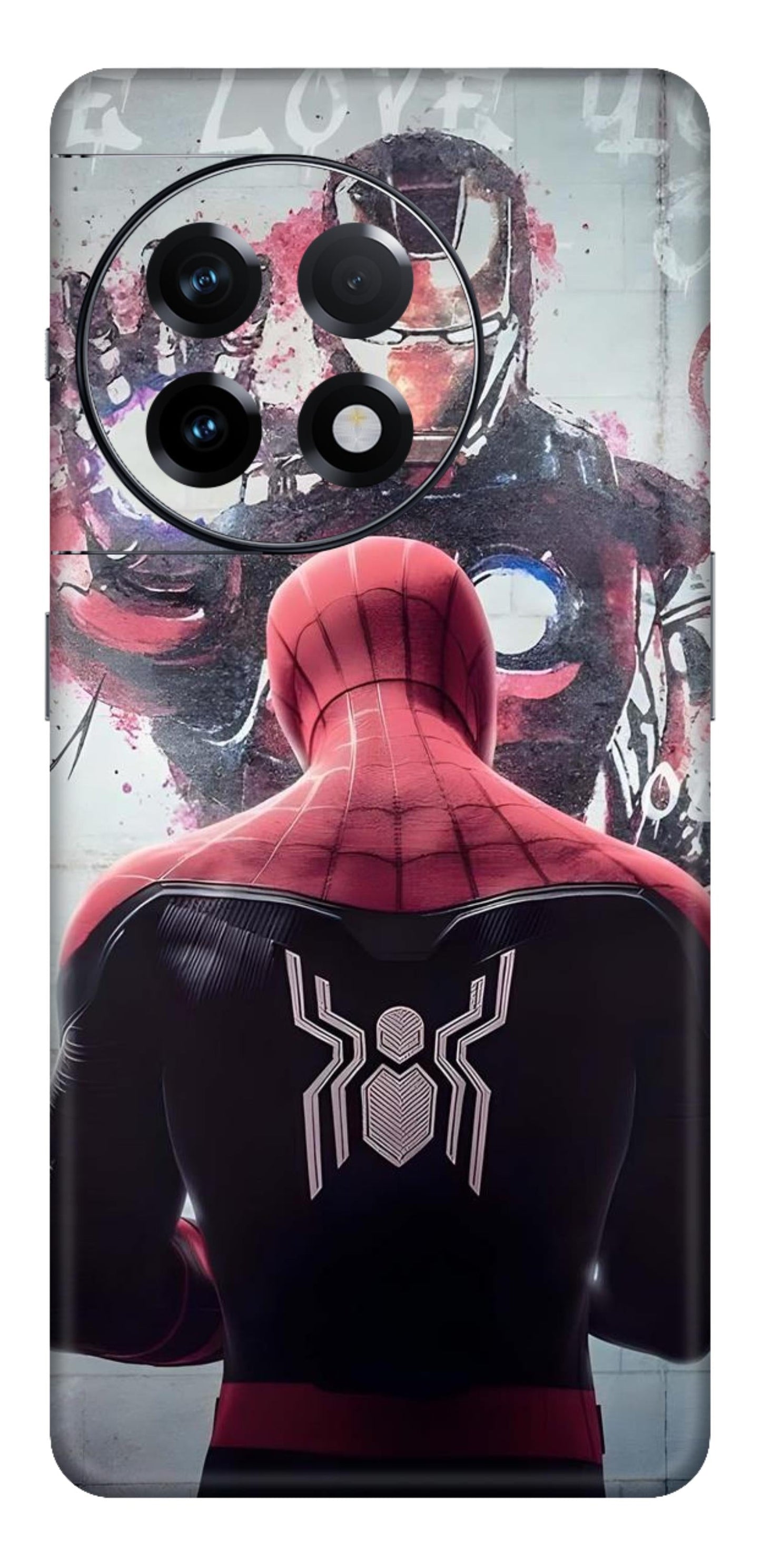 Marvel Mobile Skin (Iron Man X Spiderman) - All Mobile Available