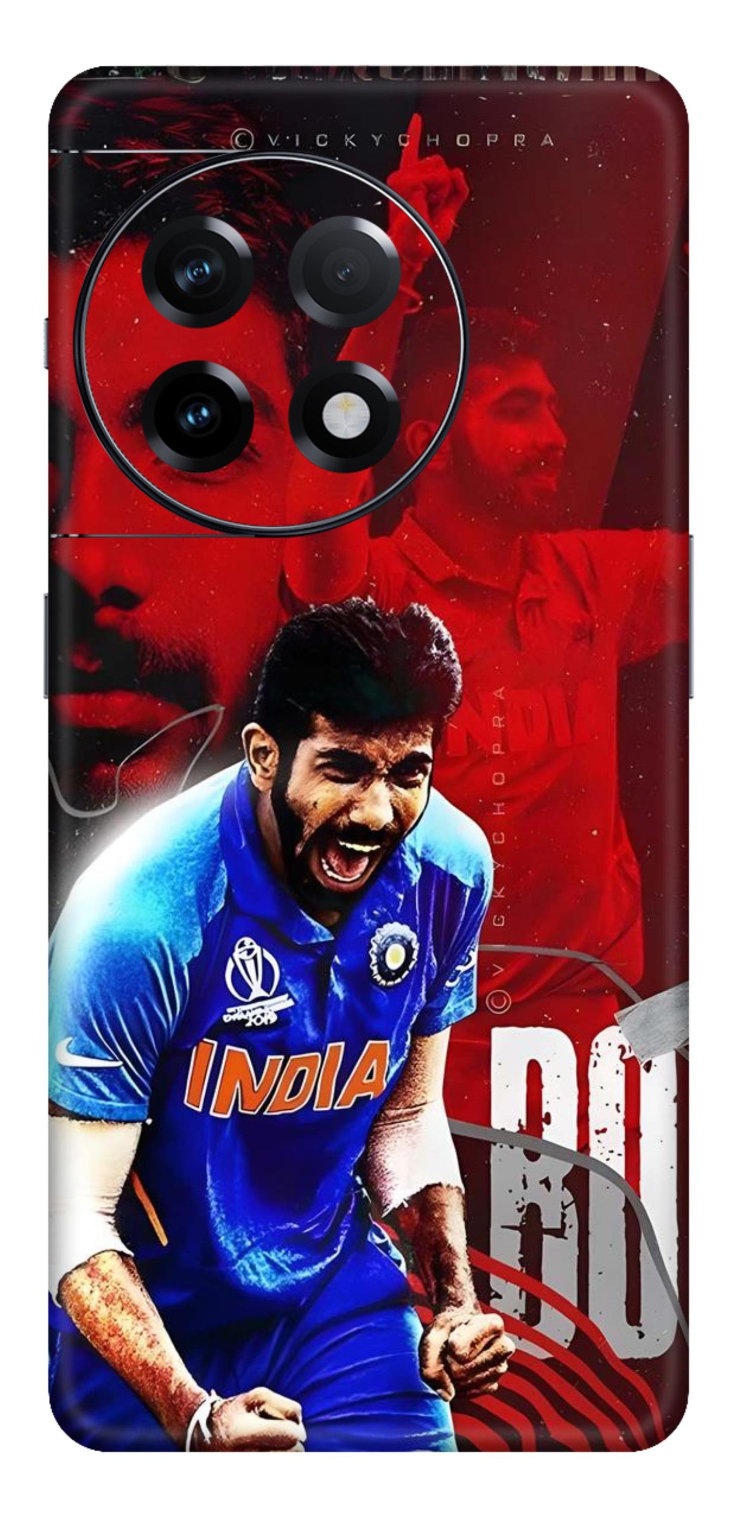 Cricket Mobile Skin (Jasprit Bumrah) - All Mobile Available