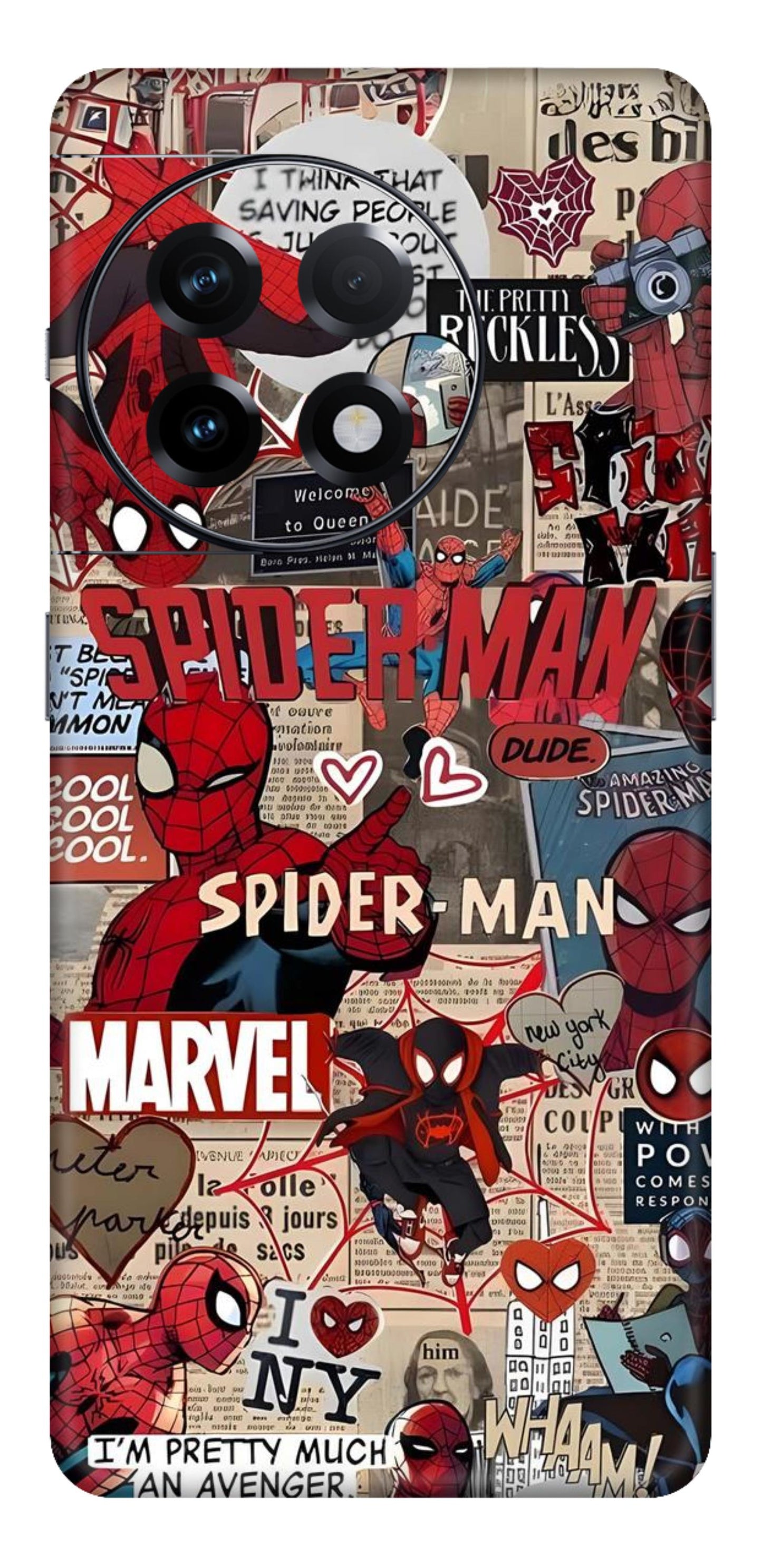 Marvel Mobile Skin (Spiderman) - All Mobile Available