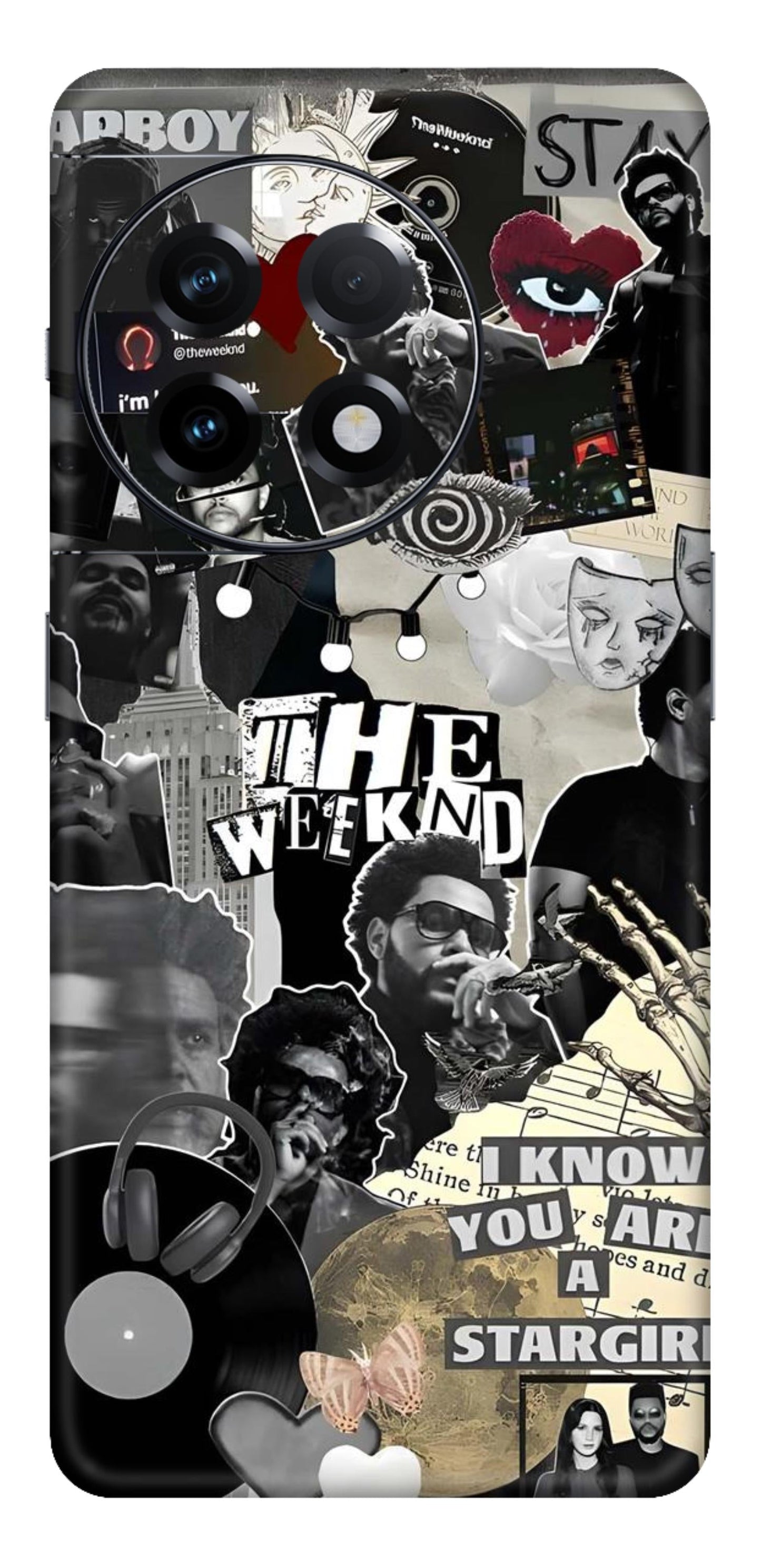 Singers Mobile Skin (Weeknd Album) - All Mobile Available