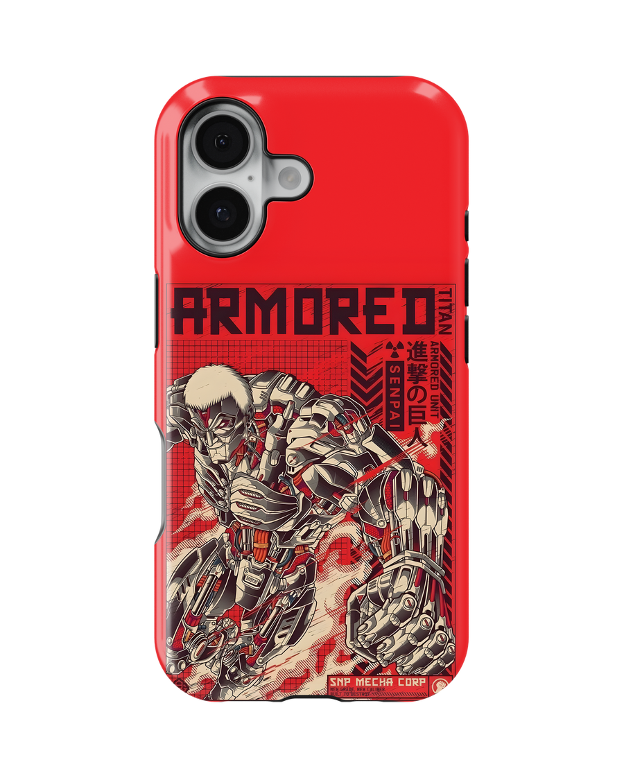 Attack On Titan Tank Case (Armoured Titan)