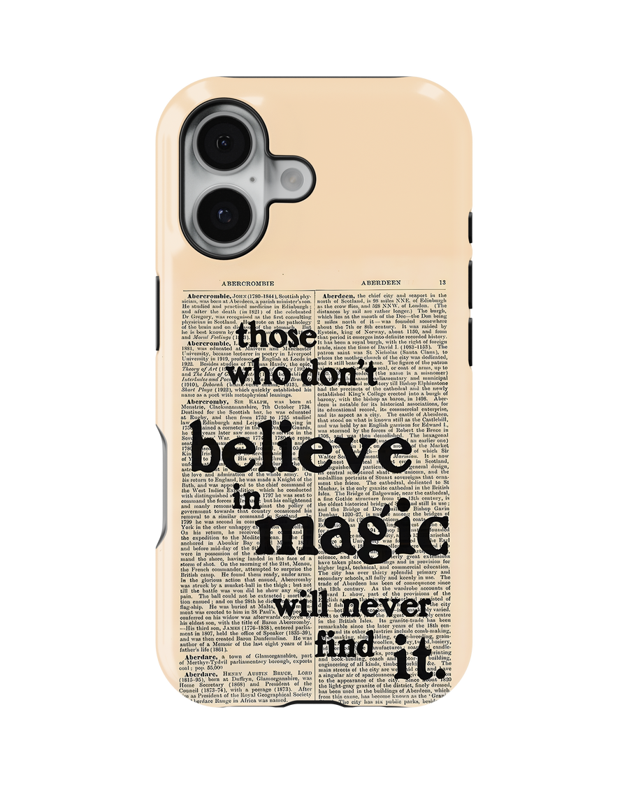 Whispers On Papers Tank Case (Believe In Magic)