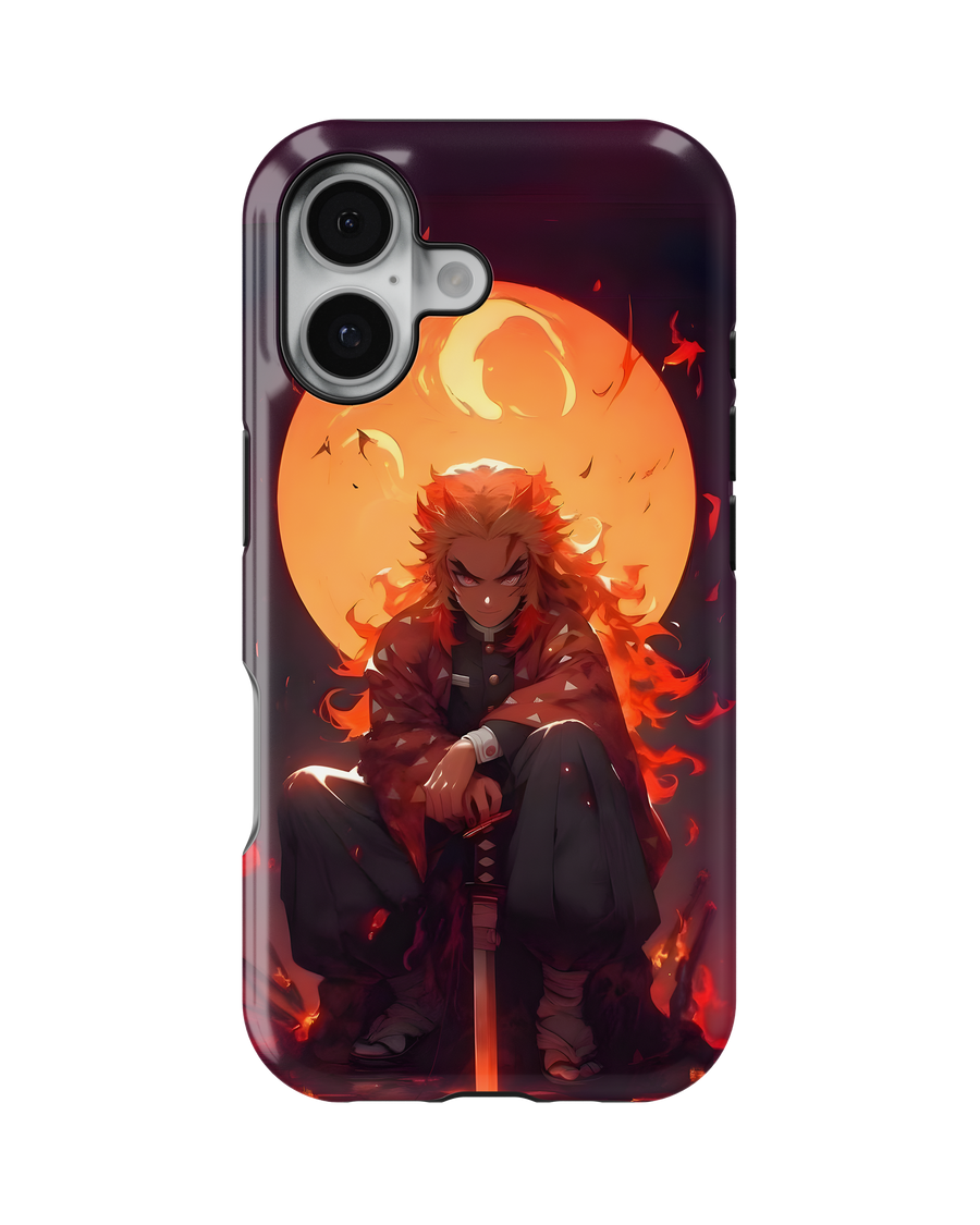 Demon Slayer Tank Case (Fire Hashira Rengoku)