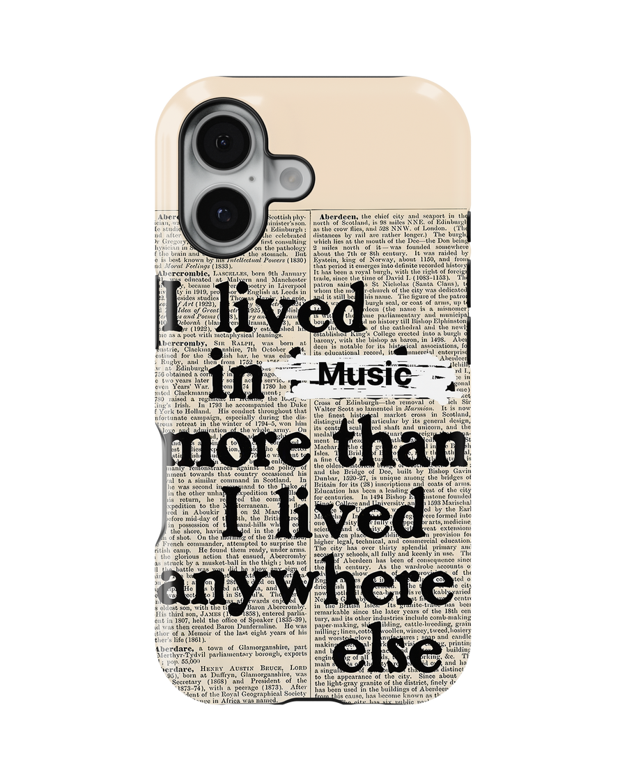 Whispers On Papers Tank Case (Lived In Music)