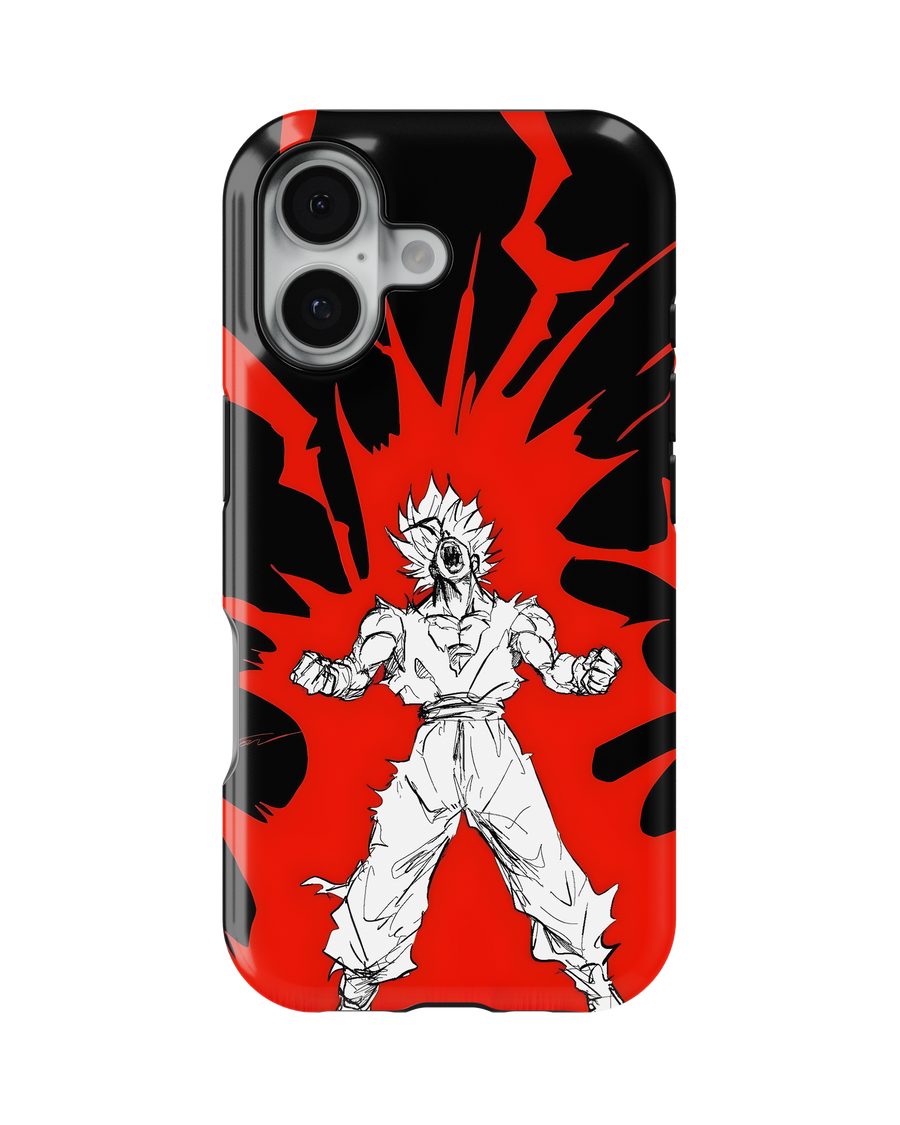 Dragon Ball Z Tank Case (Red Goku)